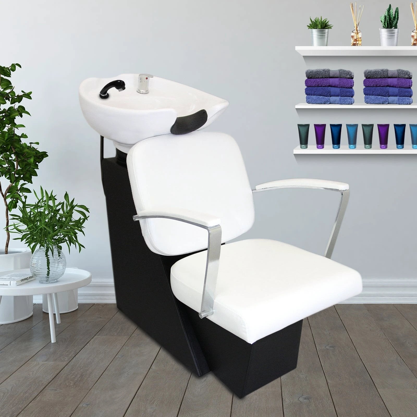 Monster Shop Salon Backwash Chair White -