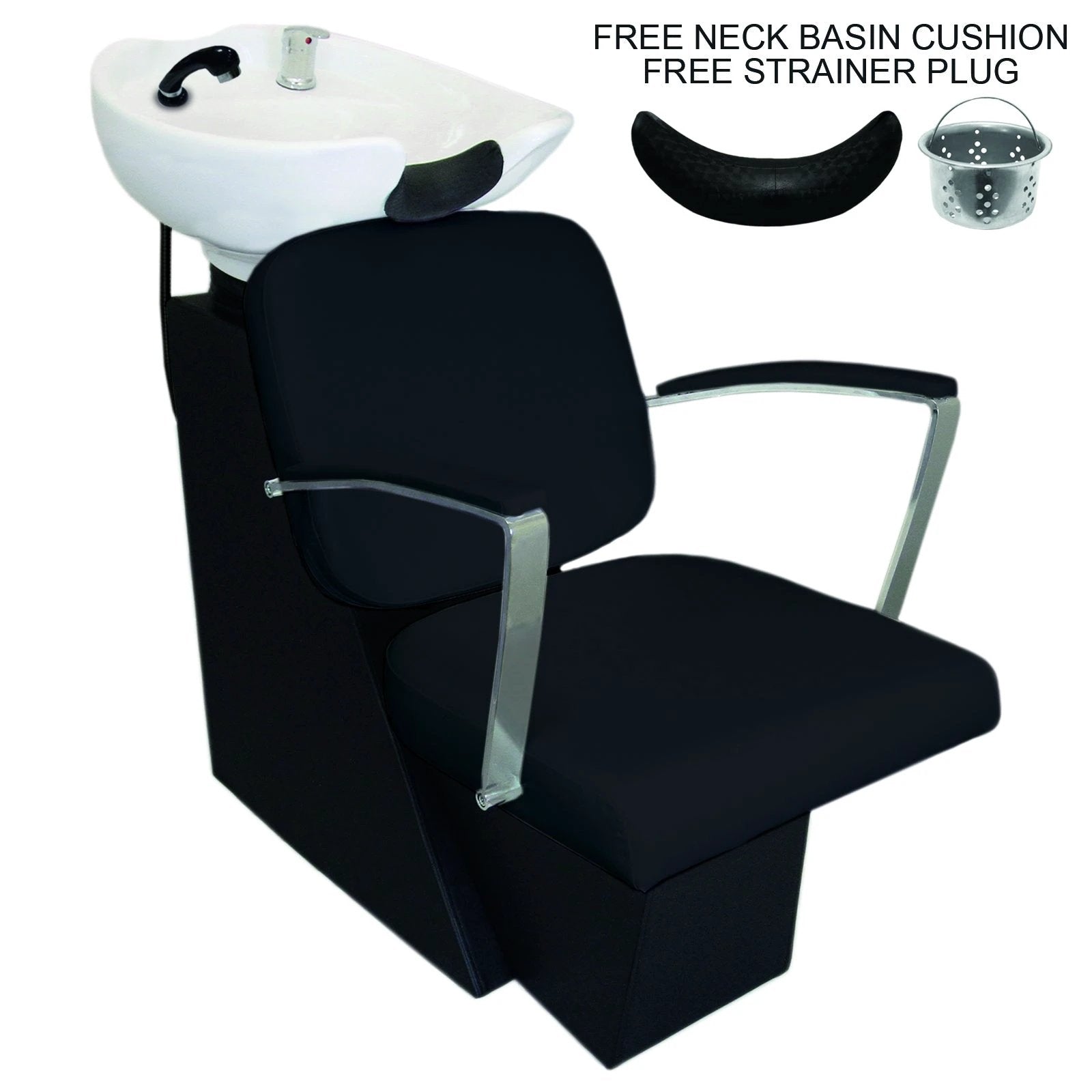 Monster Shop Salon Backwash Chair In Black -
