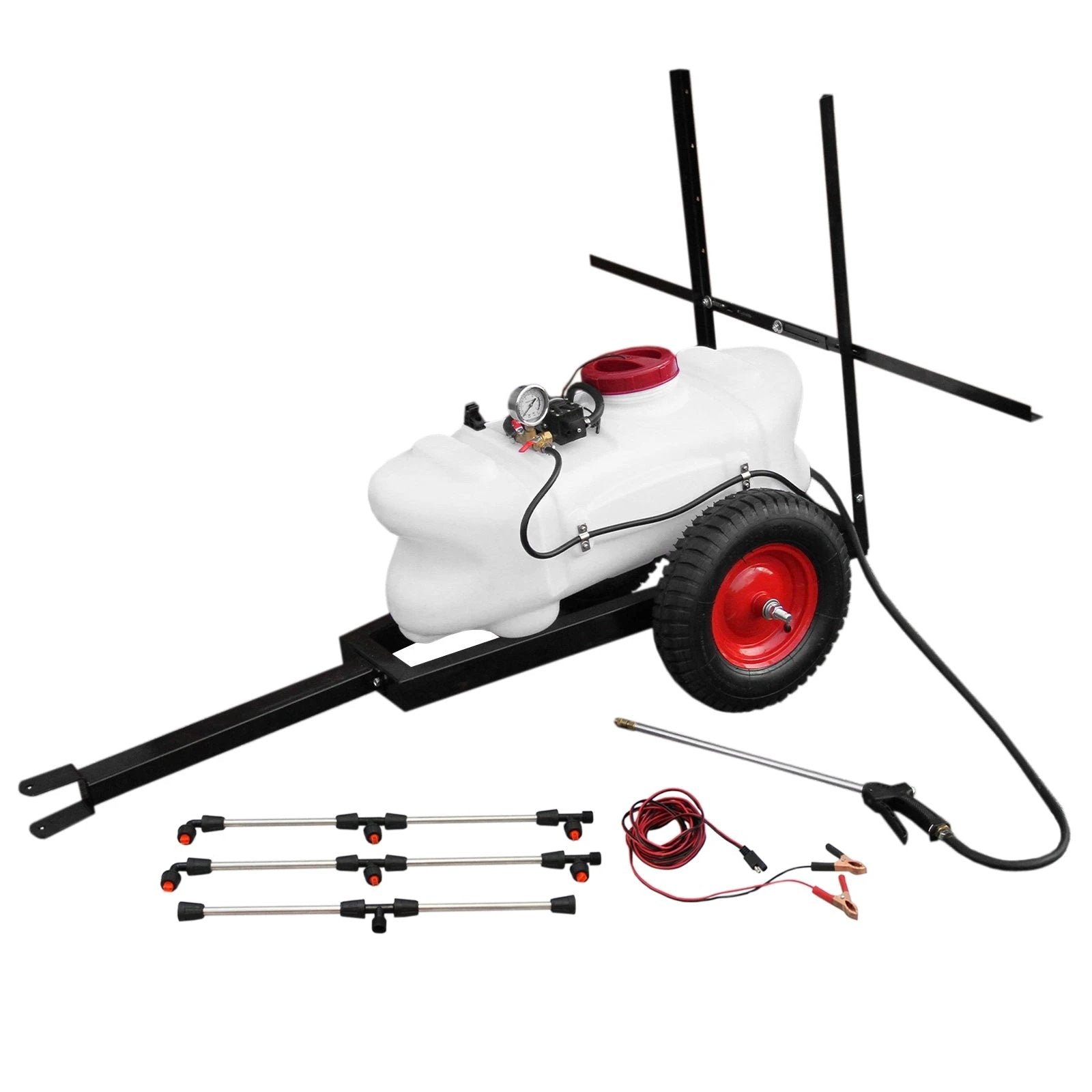 Monster Shop 60L ATV Trailer and Sprayer -