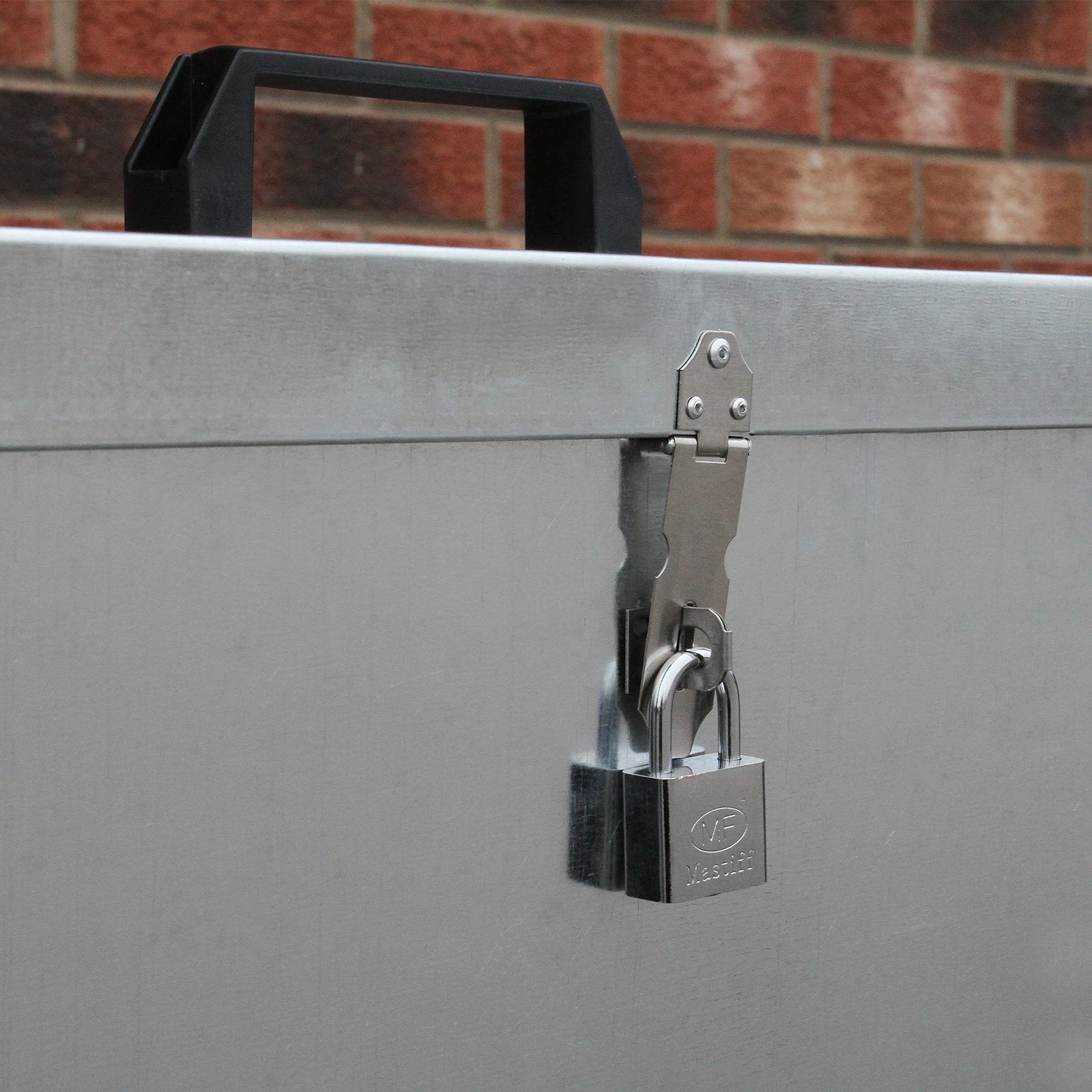 Galvanised Feed Store 2 Compartments by Monster Shop