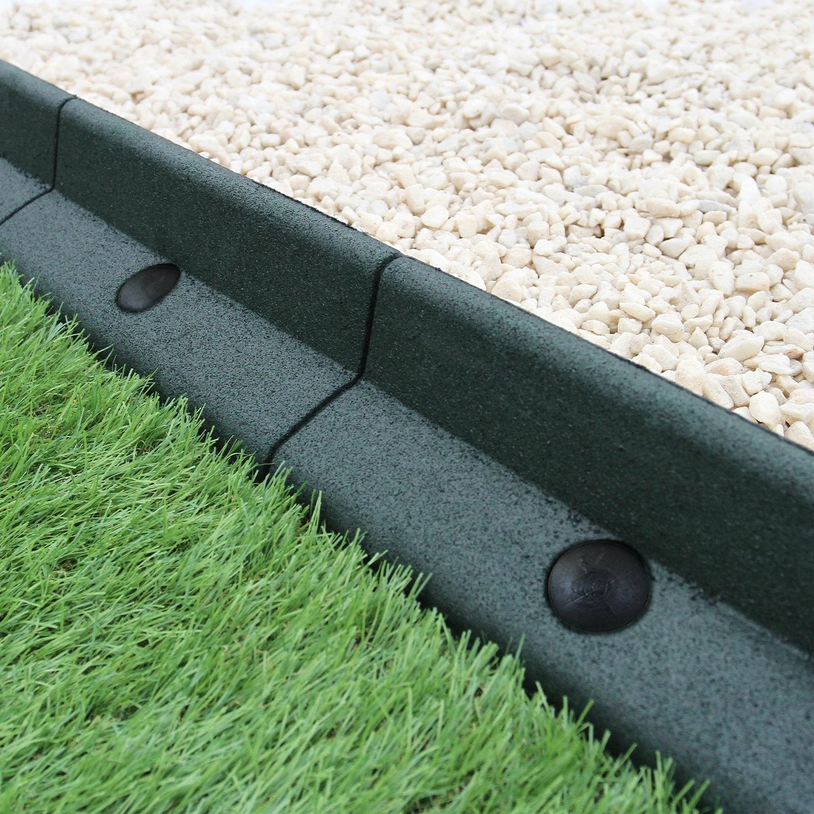 Monster Shop Flexible Lawn Edging Green 1.2m x 6 -