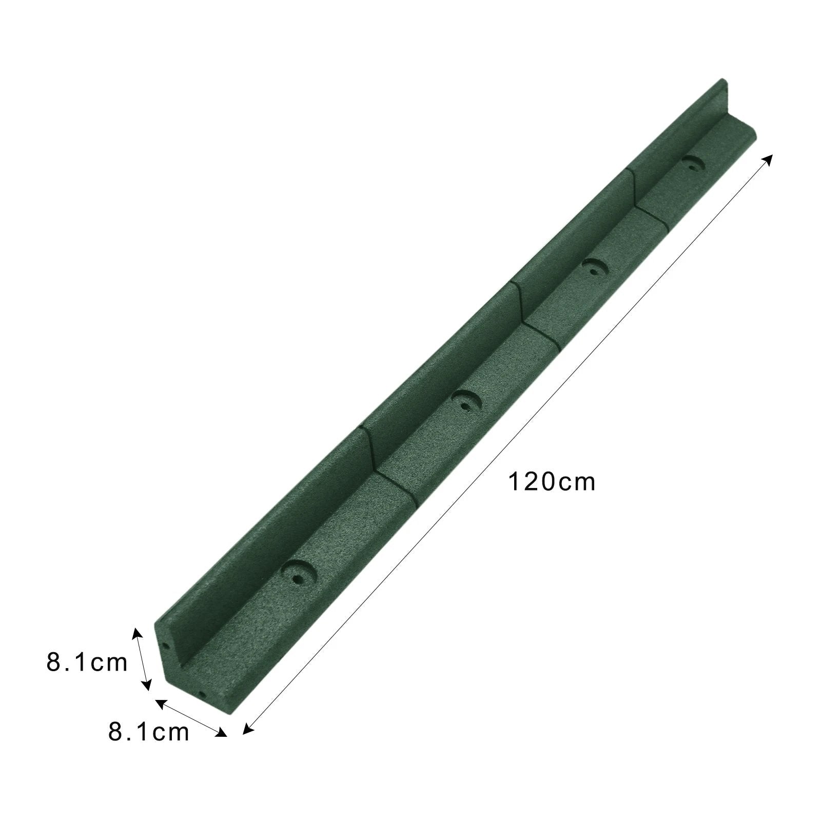 Monster Shop Flexible Lawn Edging Green 1.2m x 8 -