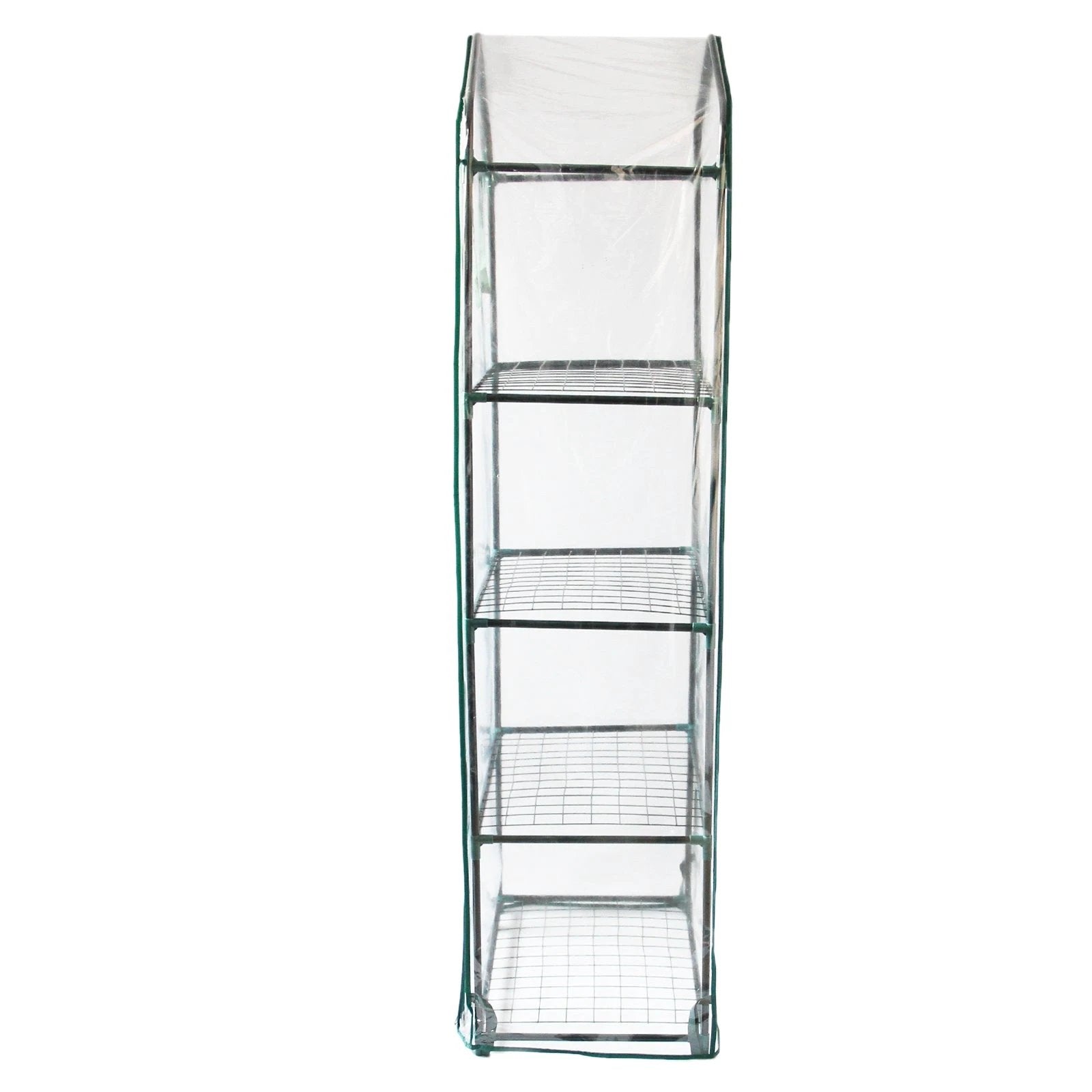 Mini Greenhouse 4 Tier with Plastic Cover by Monster Shop