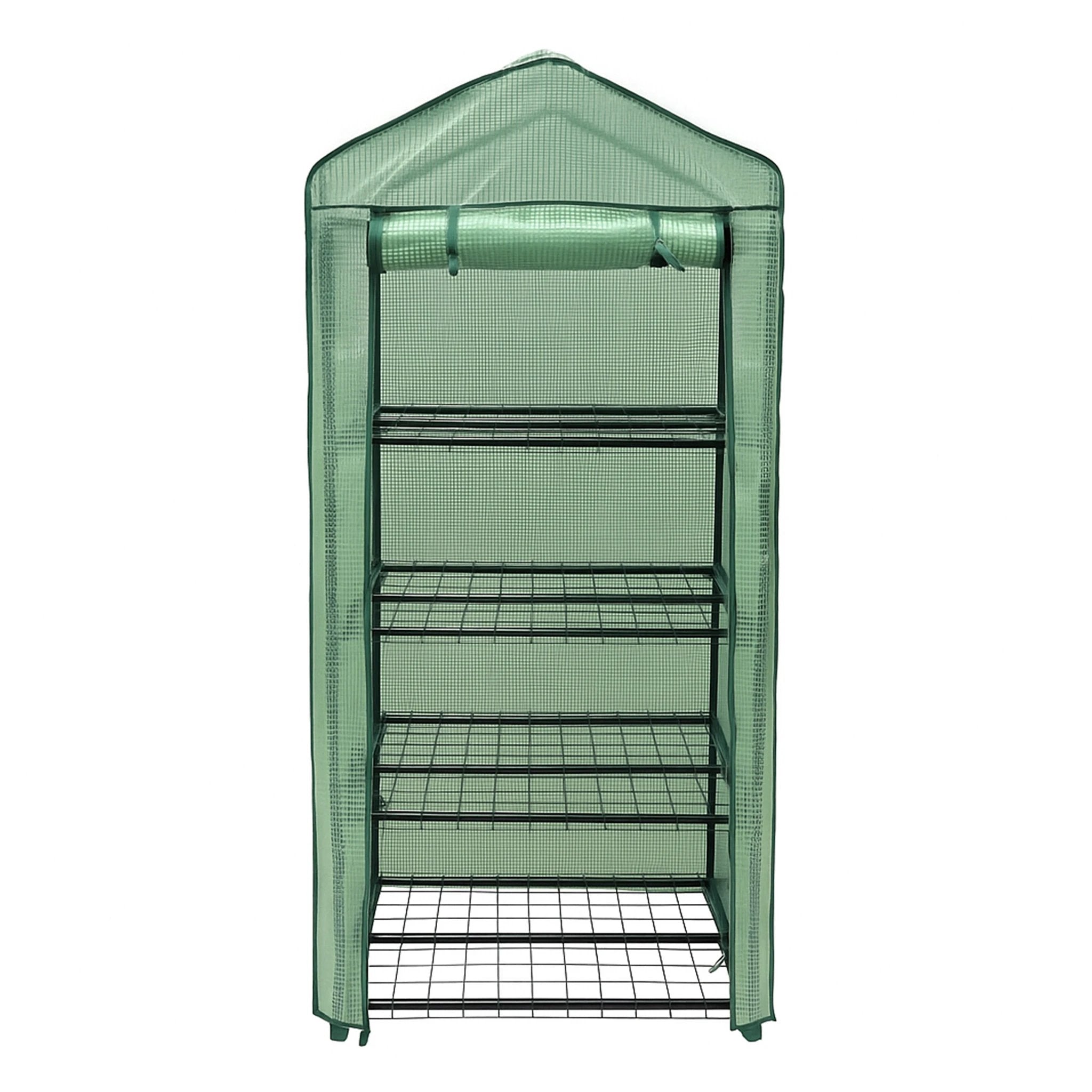 Monster Shop Greenhouse 4 Tier with PE Cover -