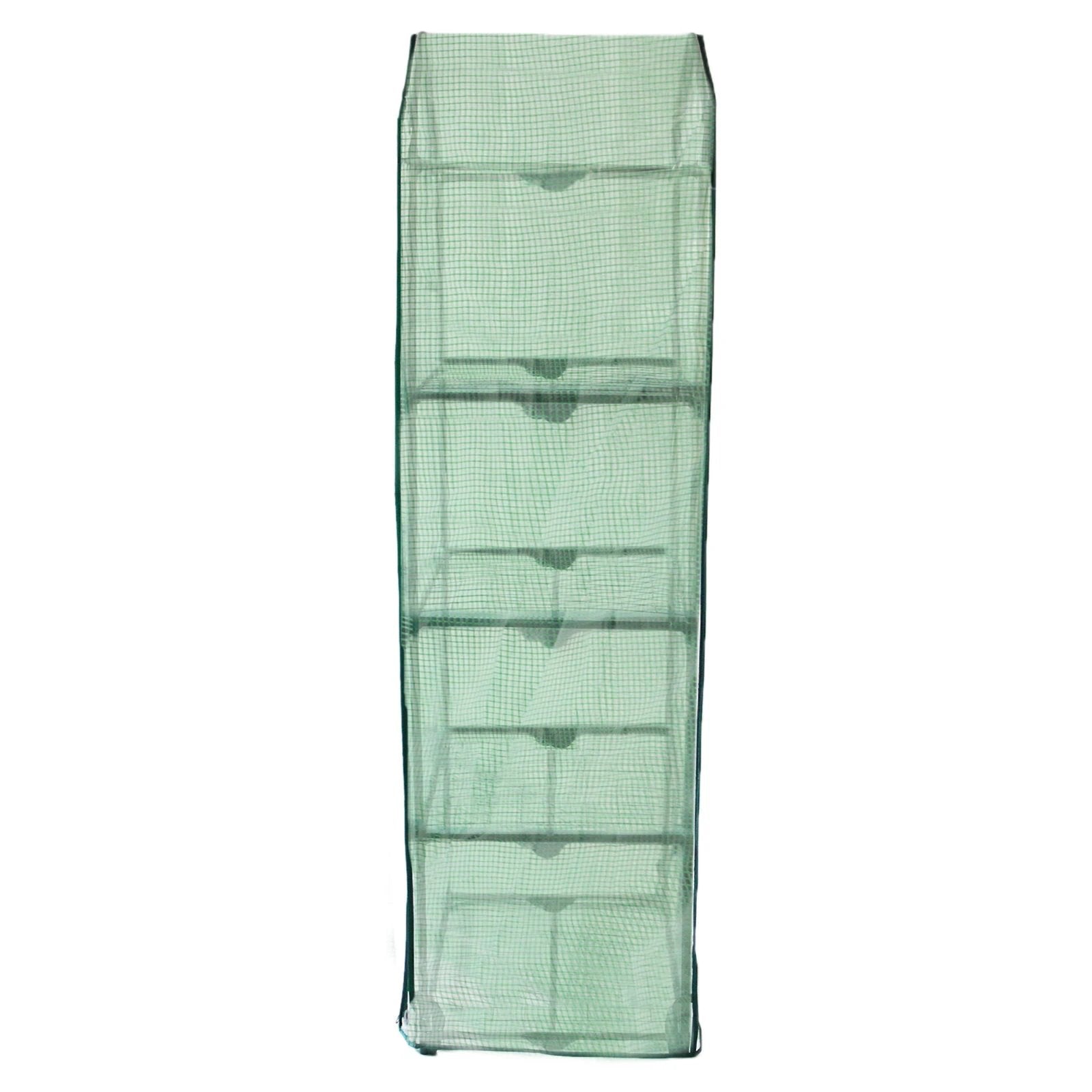 Monster Shop Greenhouse 4 Tier with PE Cover -