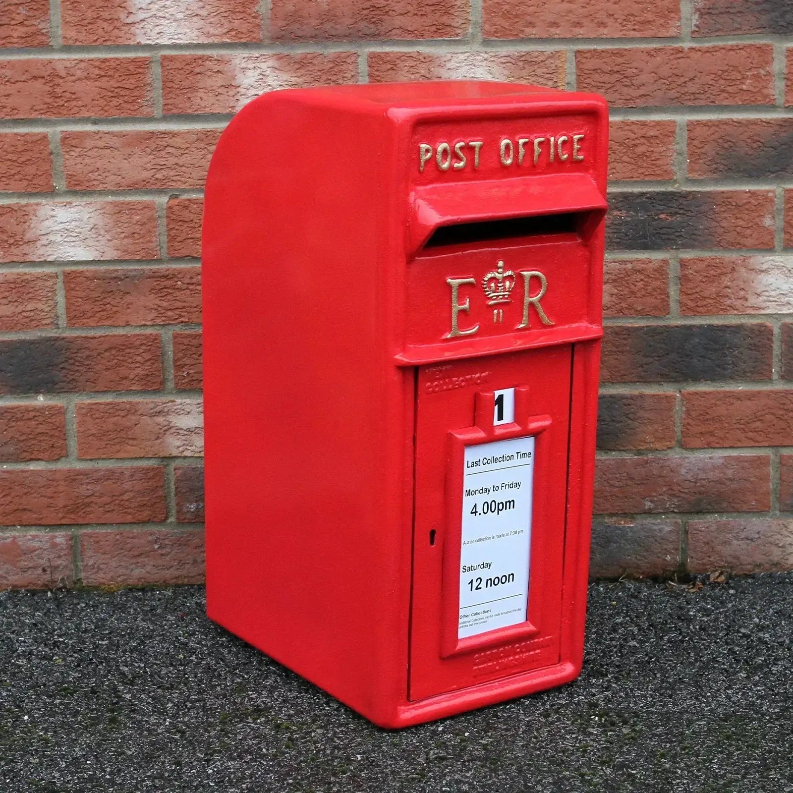 Monster Shop Red Royal Mail Post Box -