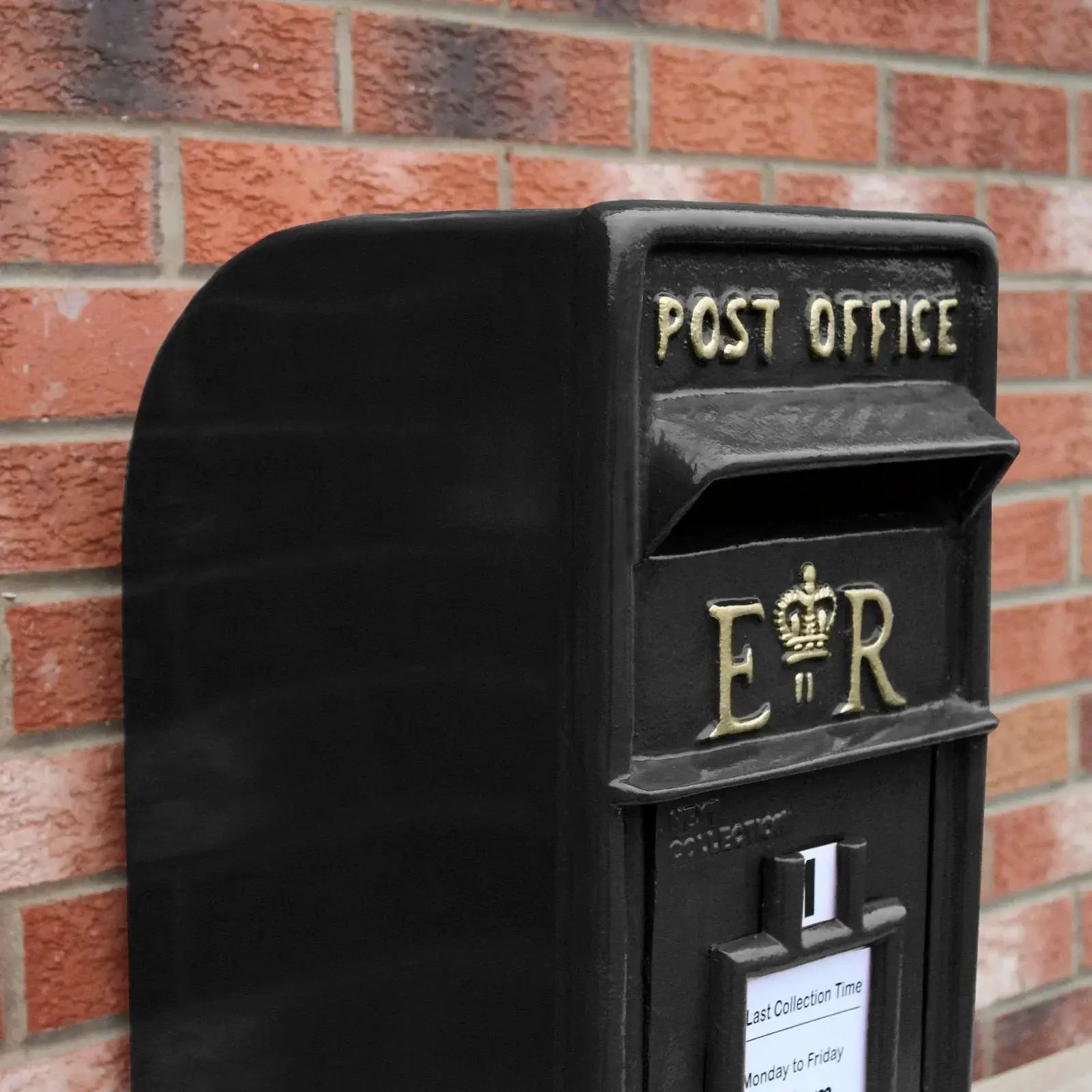 Monster Shop Black Royal Mail Post Box -