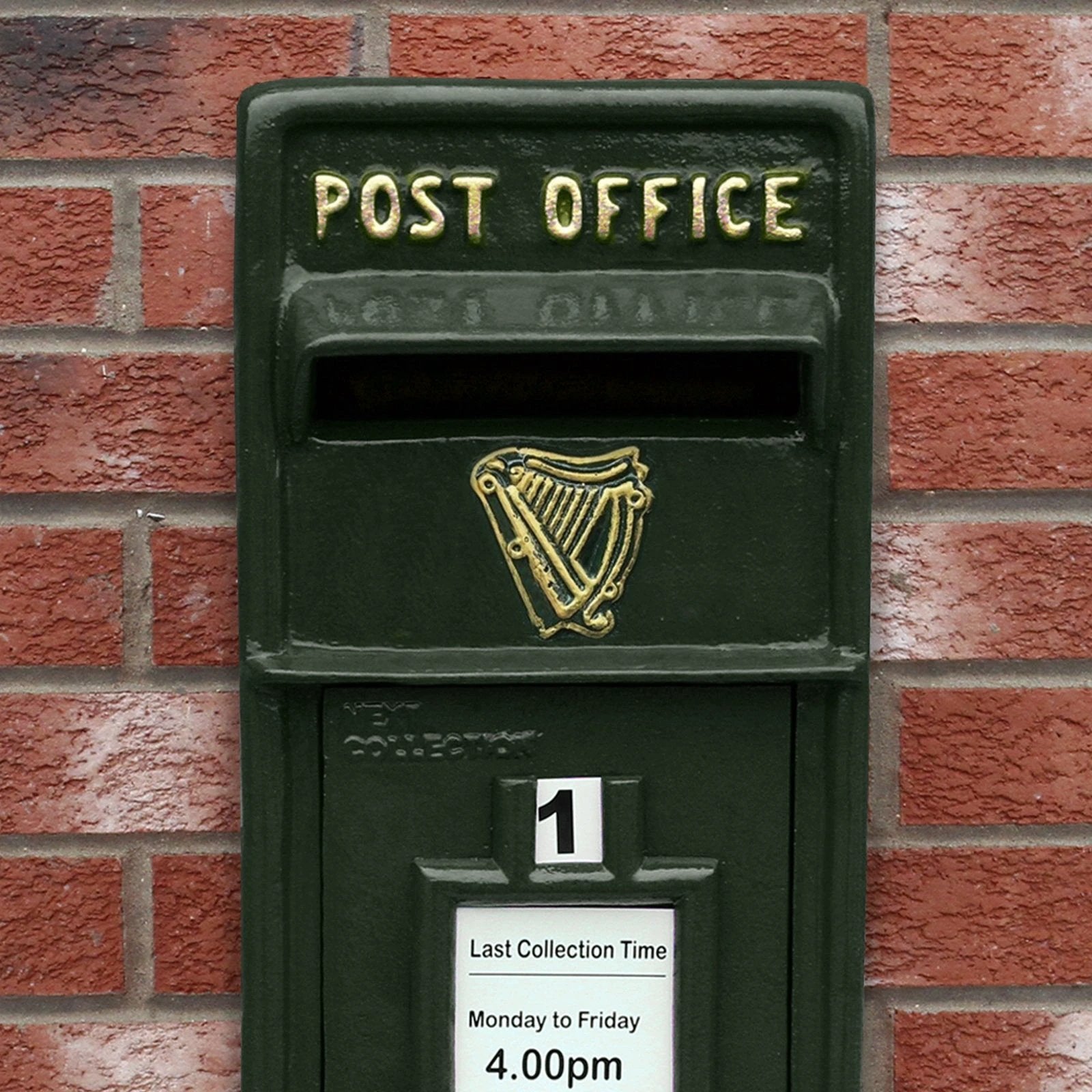 Green Irish Post Box by Monster Shop