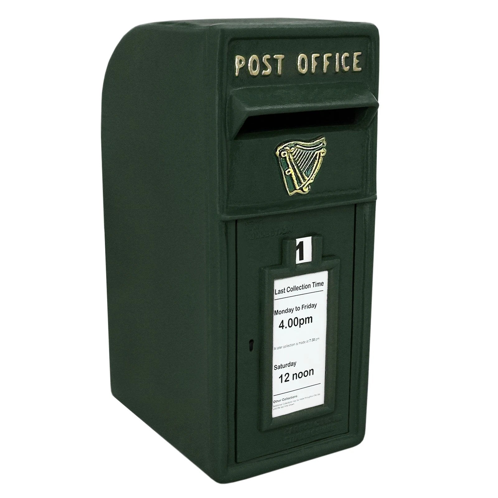 Green Irish Post Box by Monster Shop