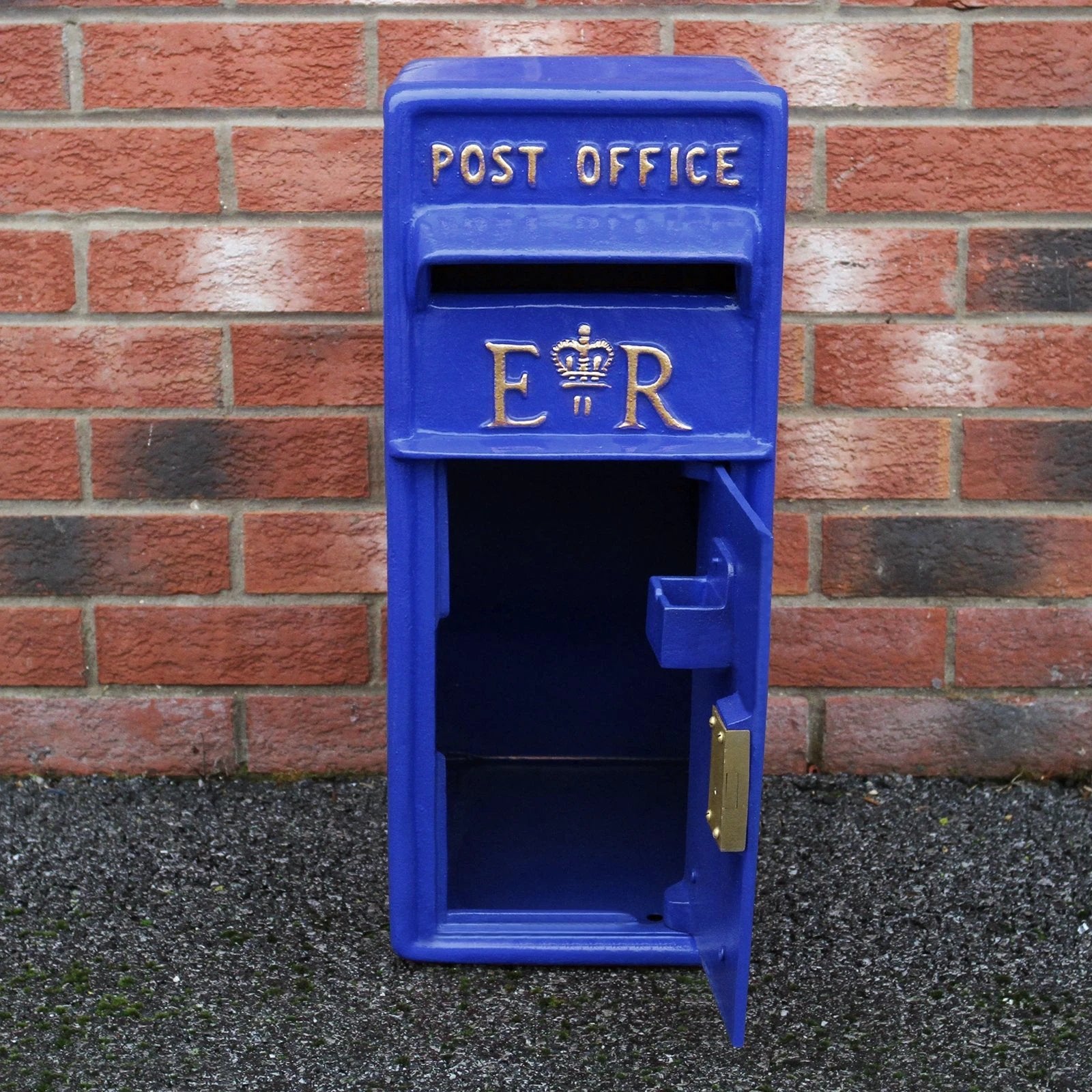 Blue Scottish Post Box by Monster Shop