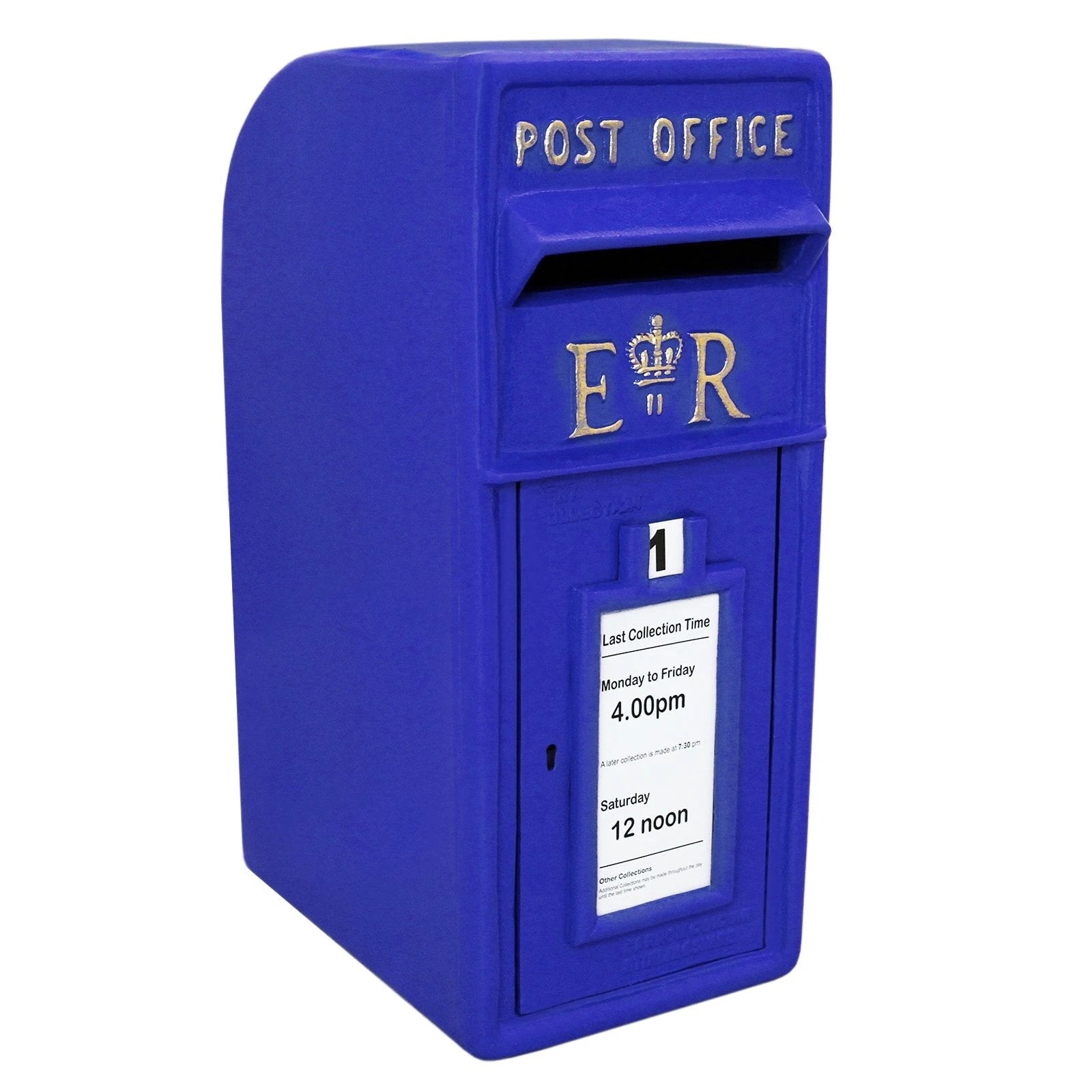 Blue Scottish Post Box by Monster Shop