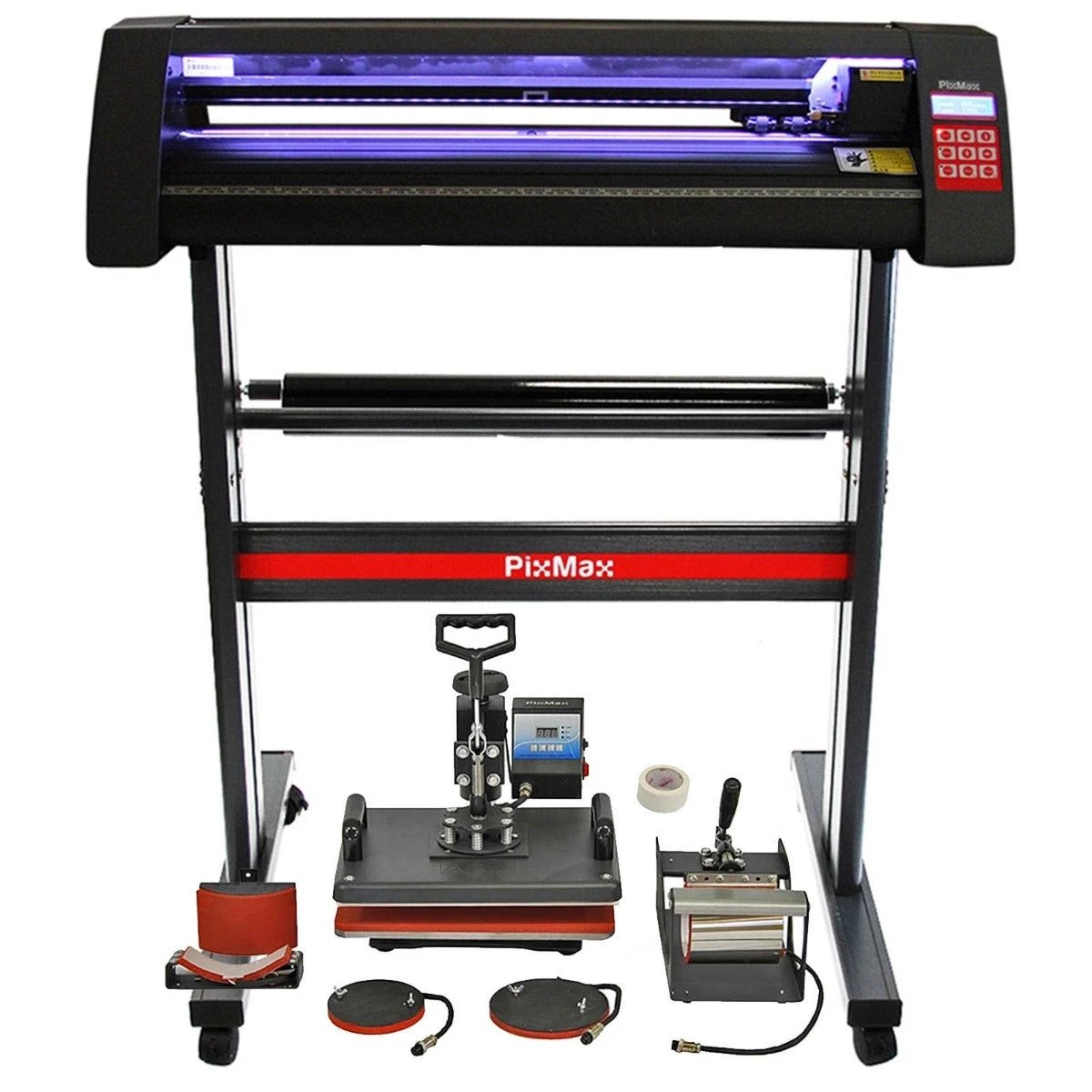 Vinyl Cutter LED, 5 in 1 Heat Press & Signcut Pro - Monster Shop - Home Symphony