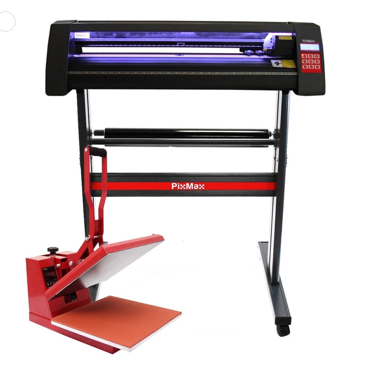 Vinyl Cutter LED, 38cm Clam Press & SignCut Software by Monster Shop