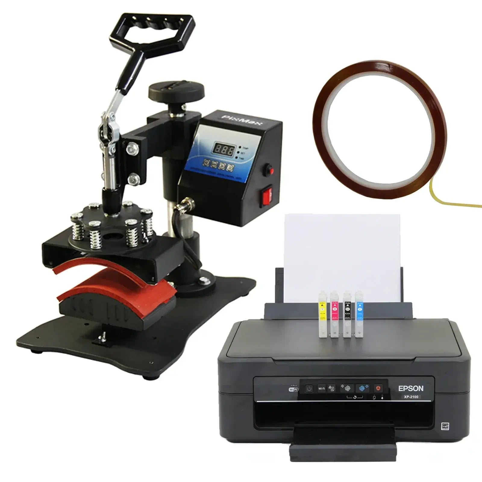 Monster Shop Cap Press & Epson Printer -