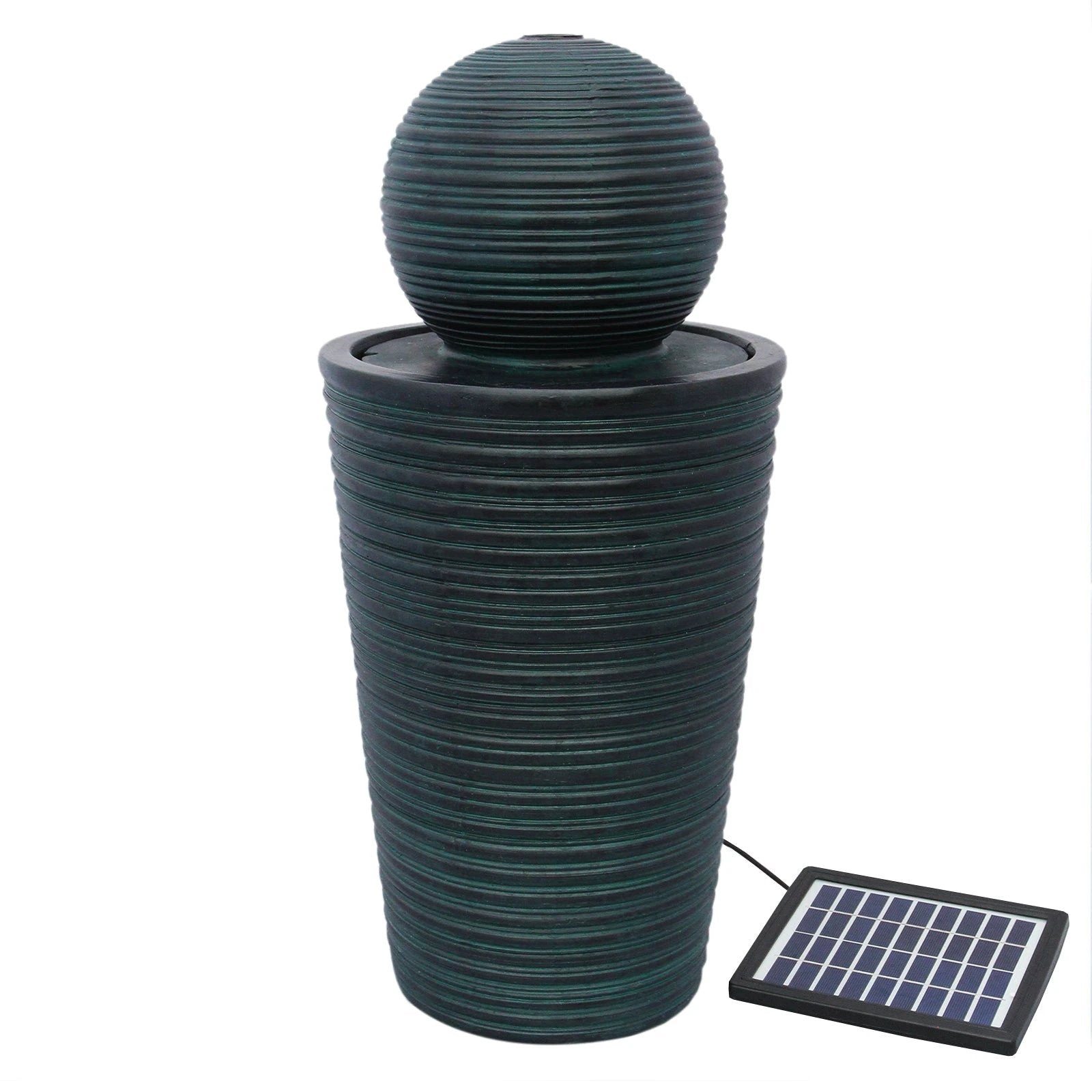 Monster Shop Round Ball Solar Water Feature -