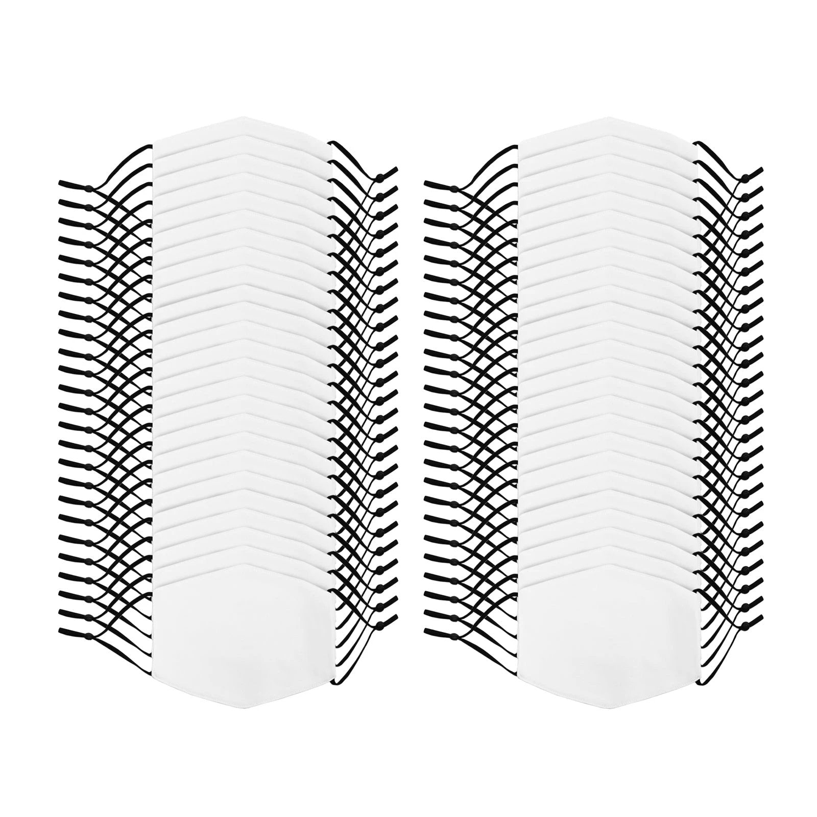 Small Face Masks Sublimation Blanks / 50 Pack by Monster Shop