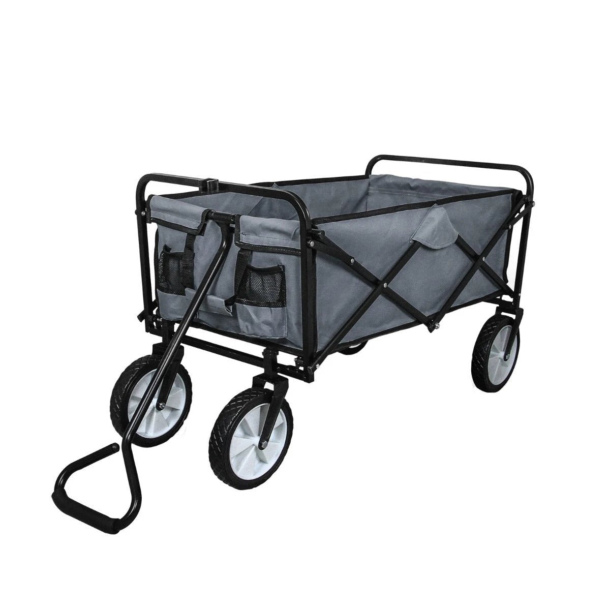 Monster Shop Foldable Garden Cart Grey -