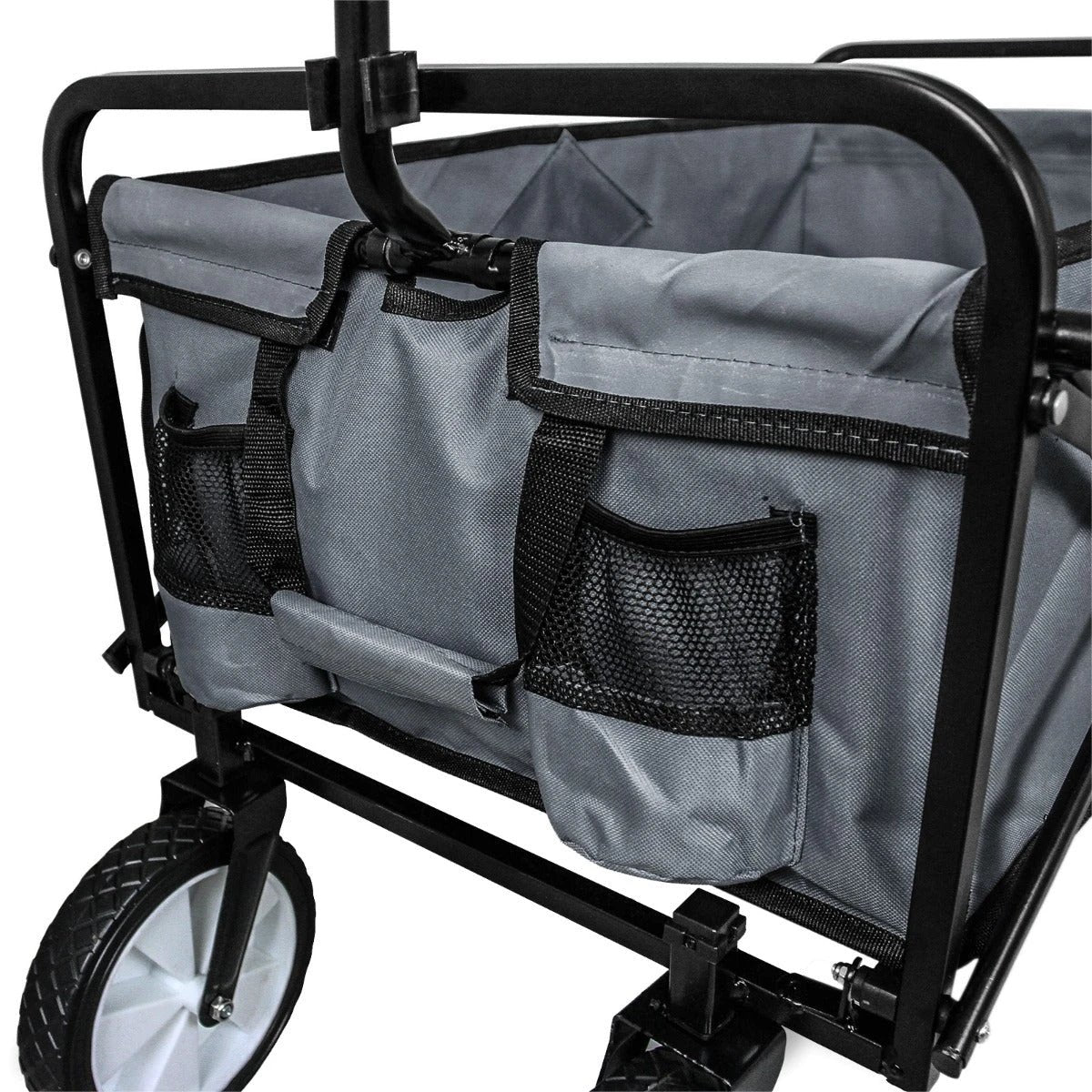 Monster Shop Foldable Garden Cart Grey -