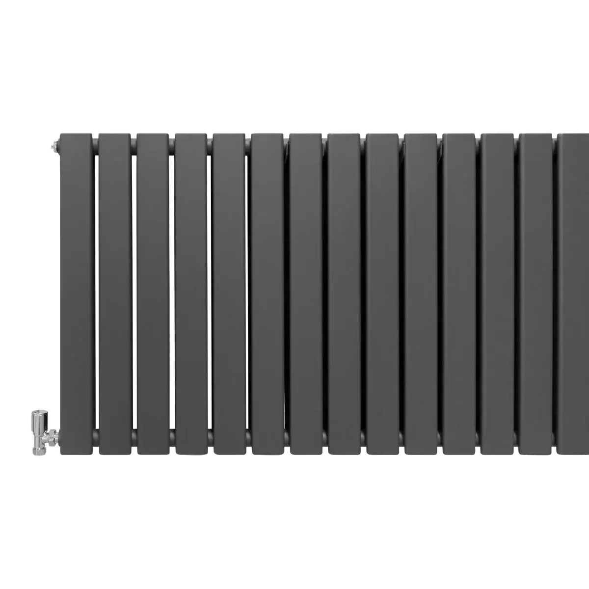 Monster Shop Designer Flat Panel Radiators Anthracite Grey 600mm x 1190mm -
