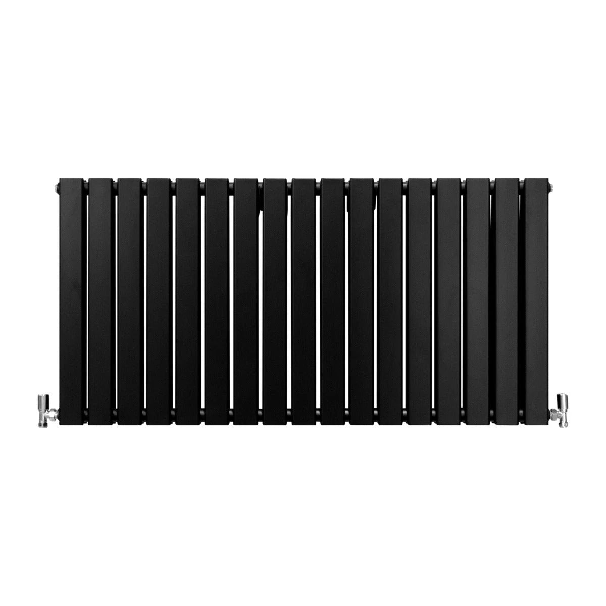 Designer Radiator 600mm x 1190mm Matt Black Home by Monster Shop