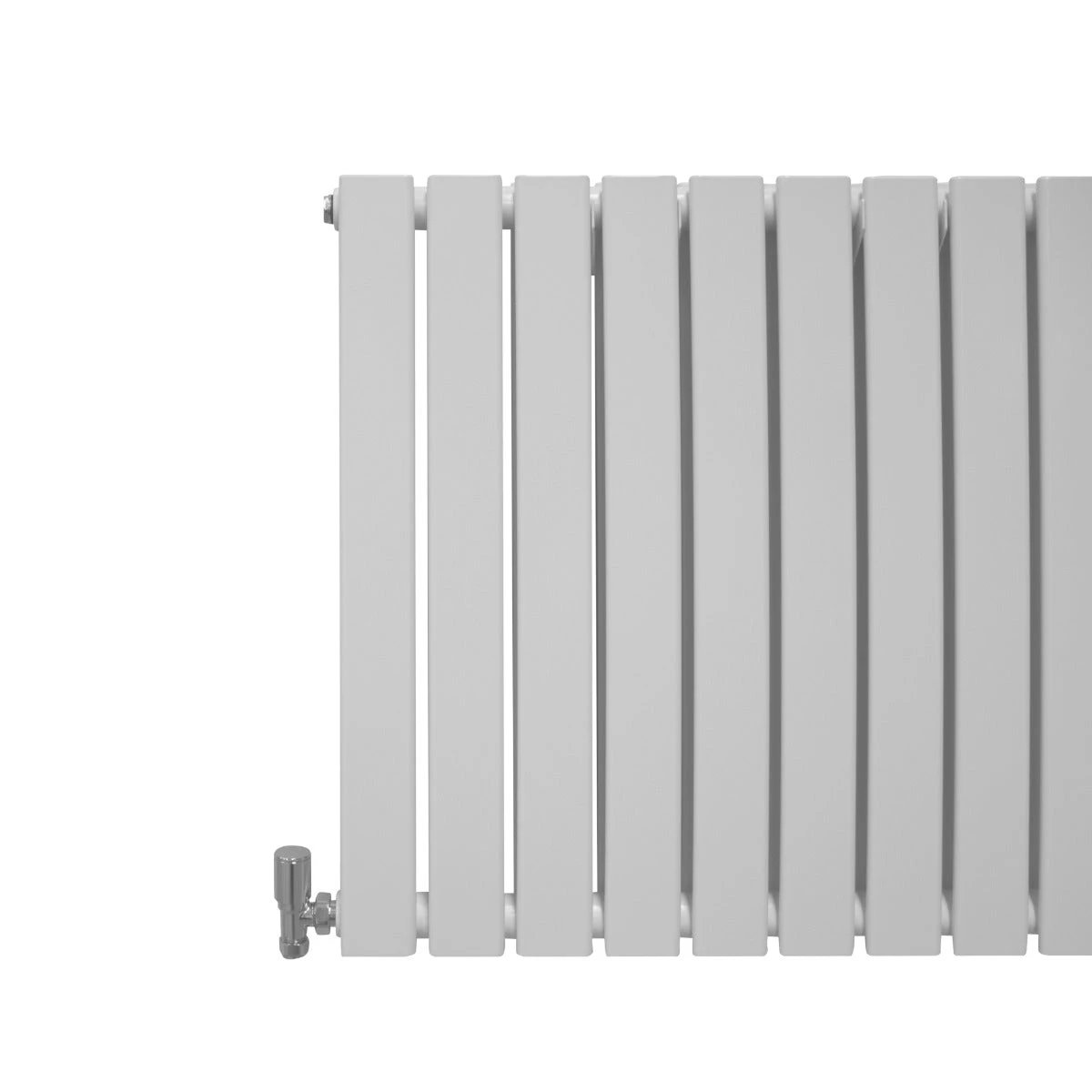 Designer Flat Panel Radiator Gloss White 600mm by 1400mm High Gloss Finish for Modern Homes by Monster Shop