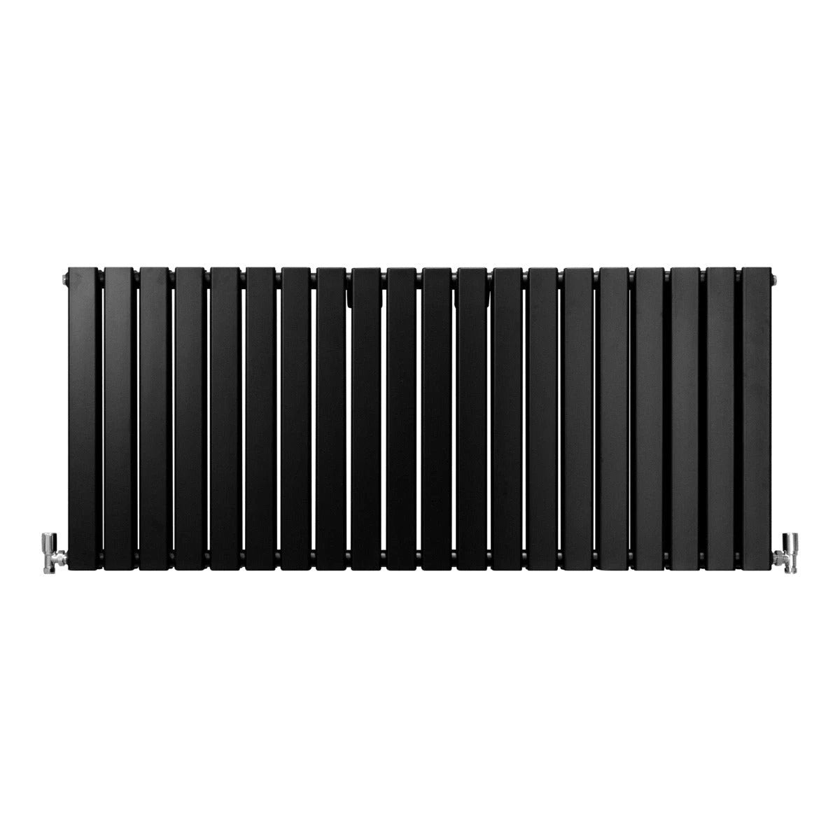 Designer Radiator 600mm x 1400mm Matt Black Home by Monster Shop