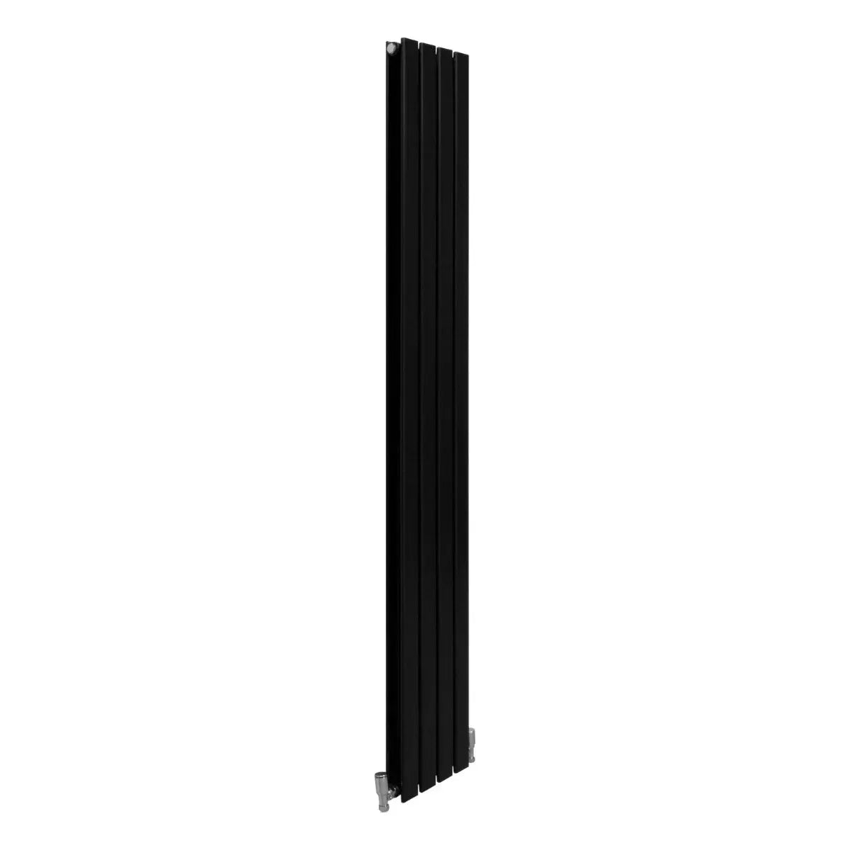 Monster Shop Designer Flat Panel Radiators Matt Black 1800mm x 280mm -