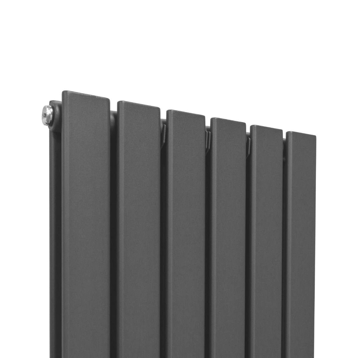 Designer Flat Panel Radiator 1800mm By 420mm Anthracite Grey Ideal For Modern Homes And Offices by Monster Shop