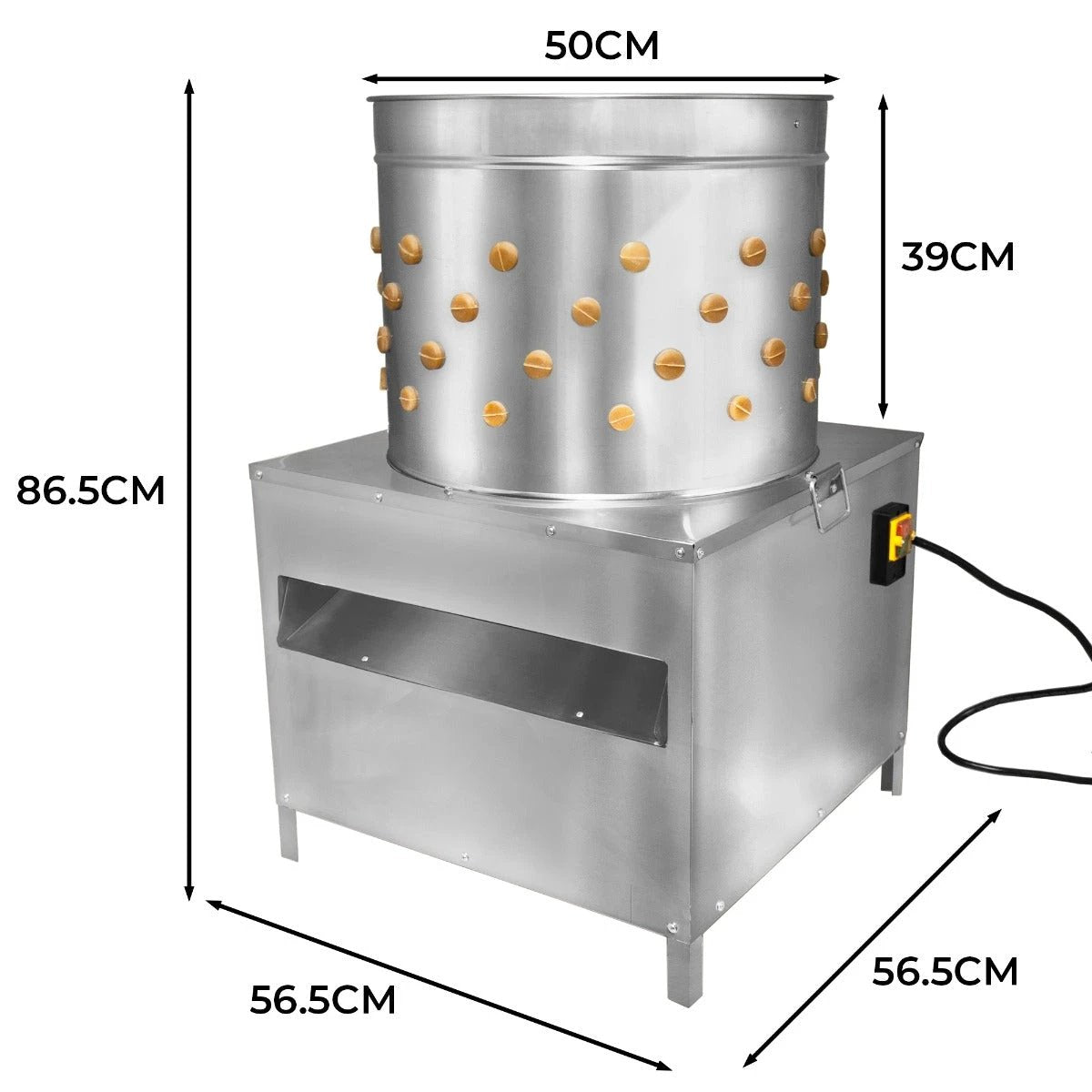 KuKoo Poultry Plucker Machine – 50cm by Monster Shop
