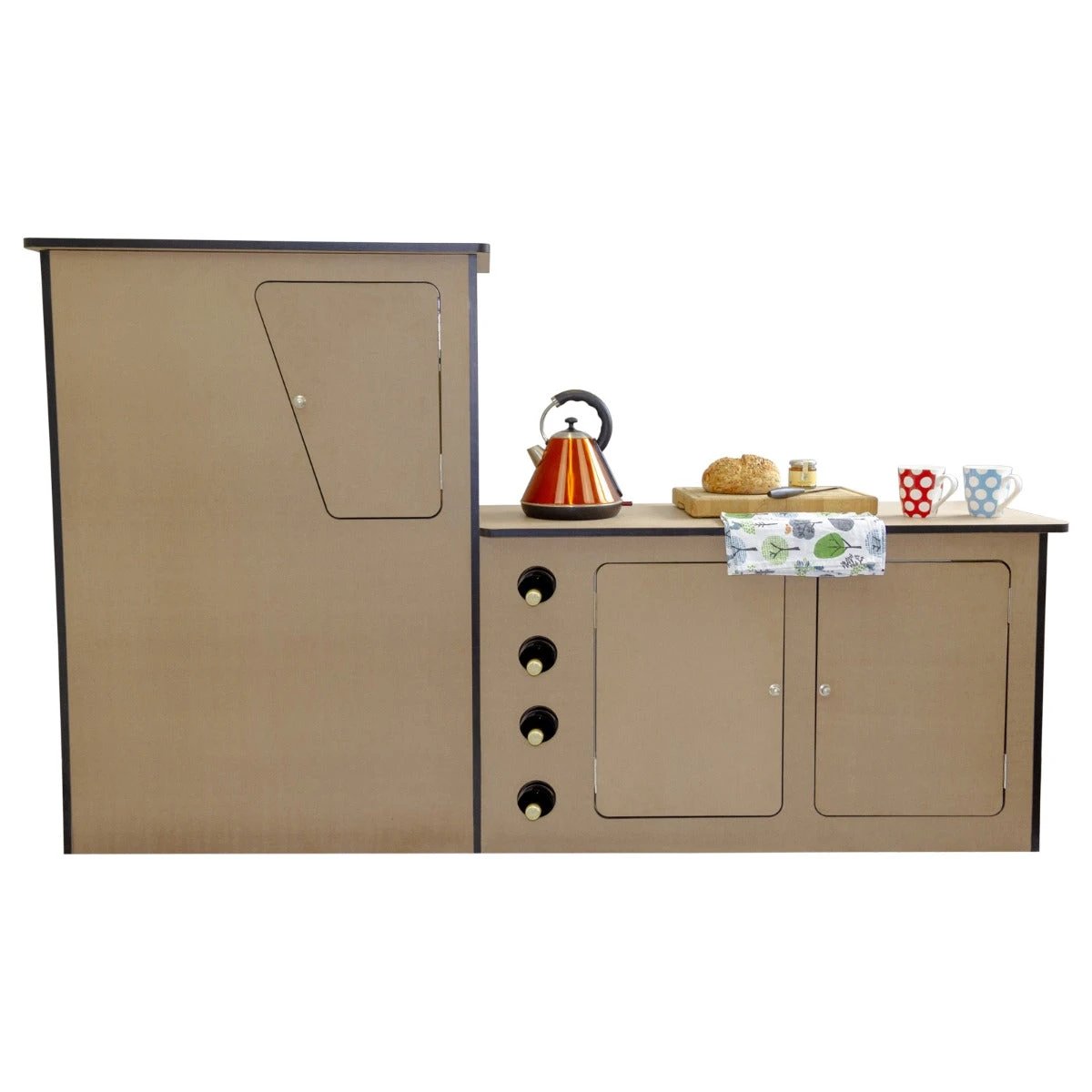 MDF Camper Van Kitchen Unit LHD by Monster Shop