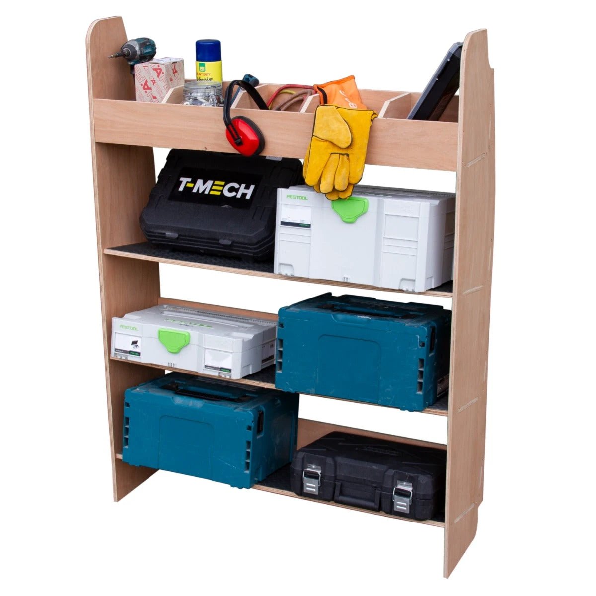 Ford Transit Custom Toolbox Van Racking by Monster Shop