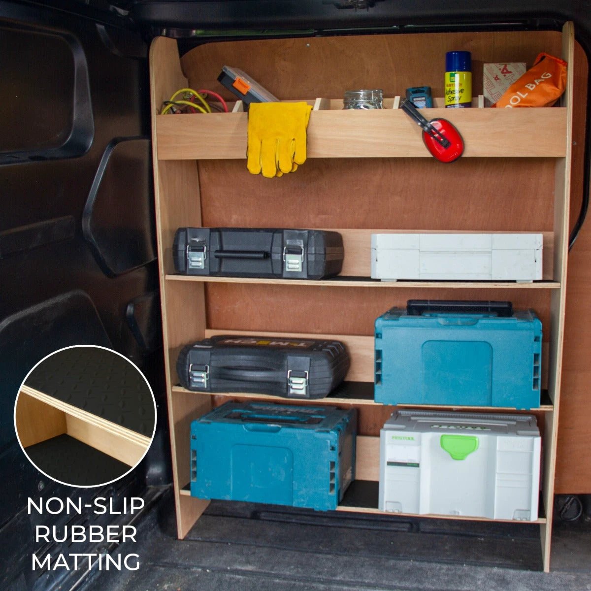 Ford Transit Custom Toolbox Van Racking by Monster Shop