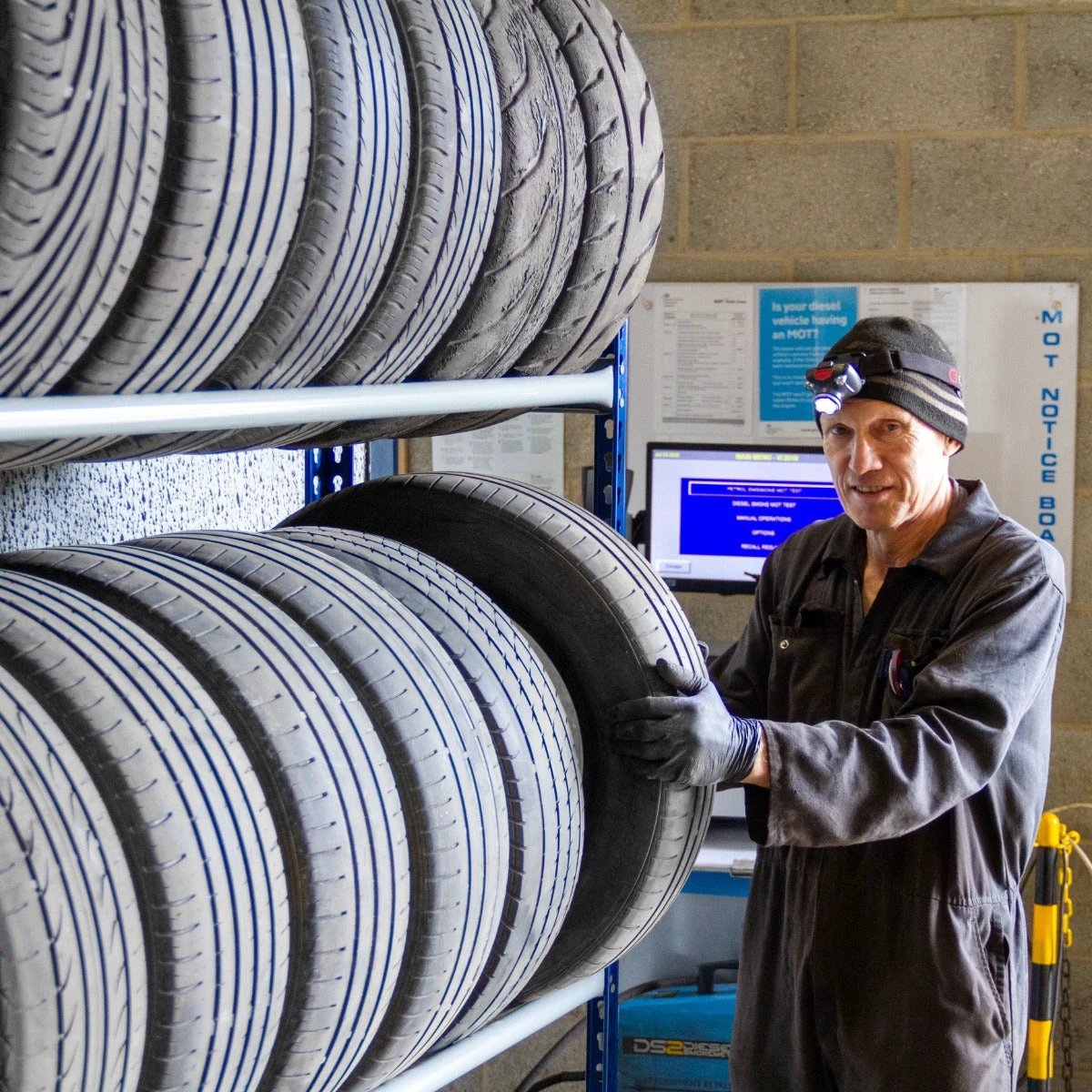 2 x T-Rax Tyre Racking Bay by Monster Shop