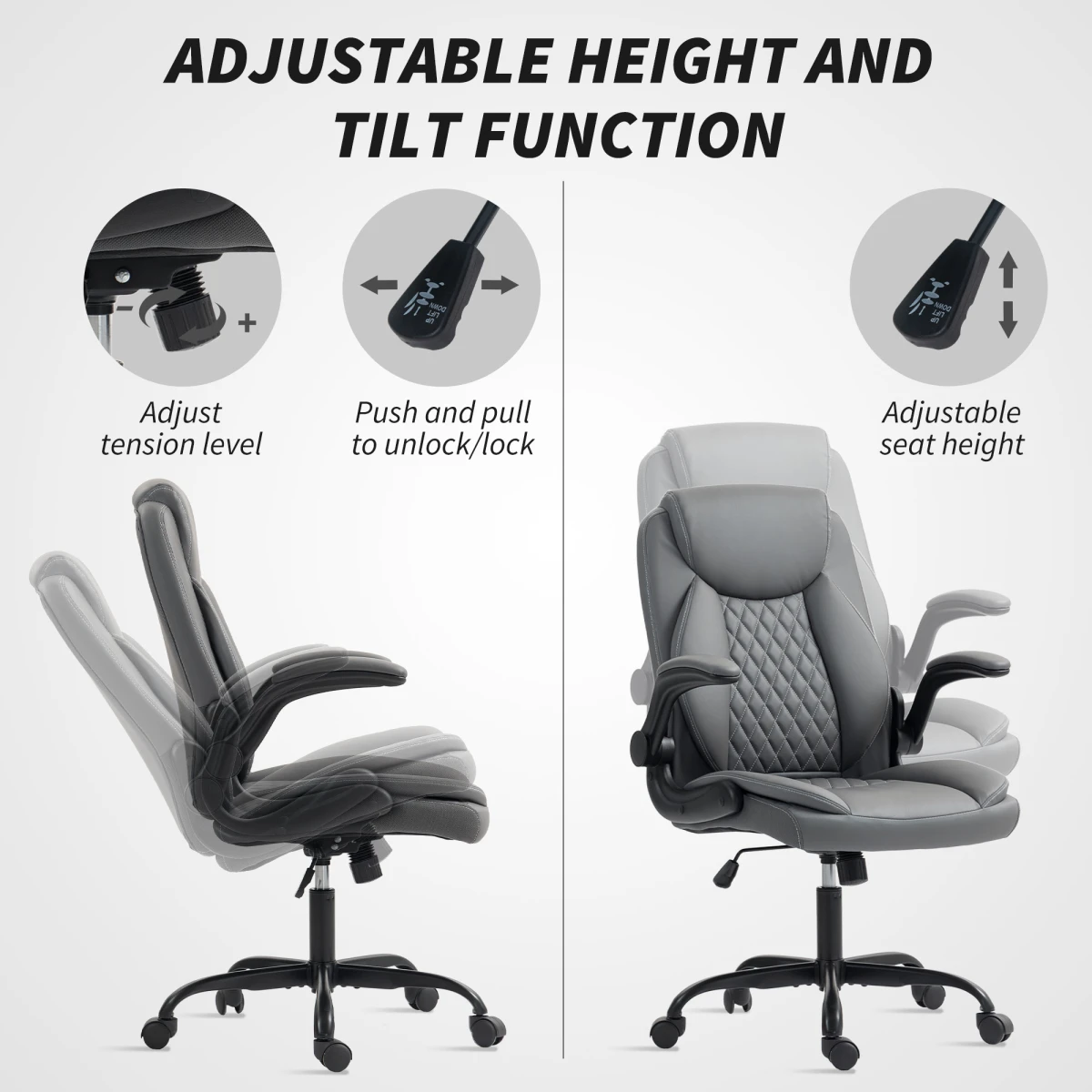Quality Chair 46-54cm Ergonomic Office by N/A