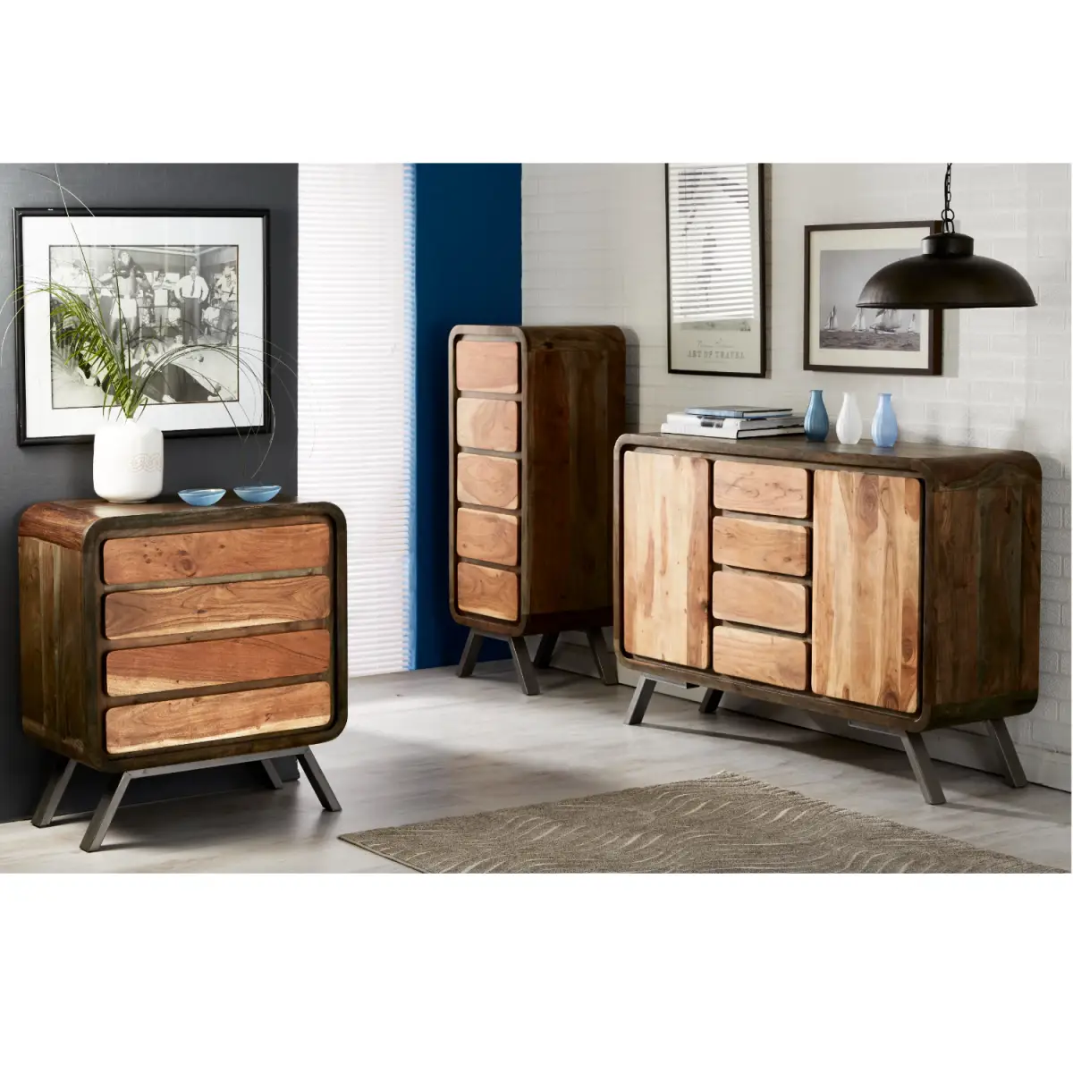 Indian Hub Aspen Large Sideboard - Sideboard