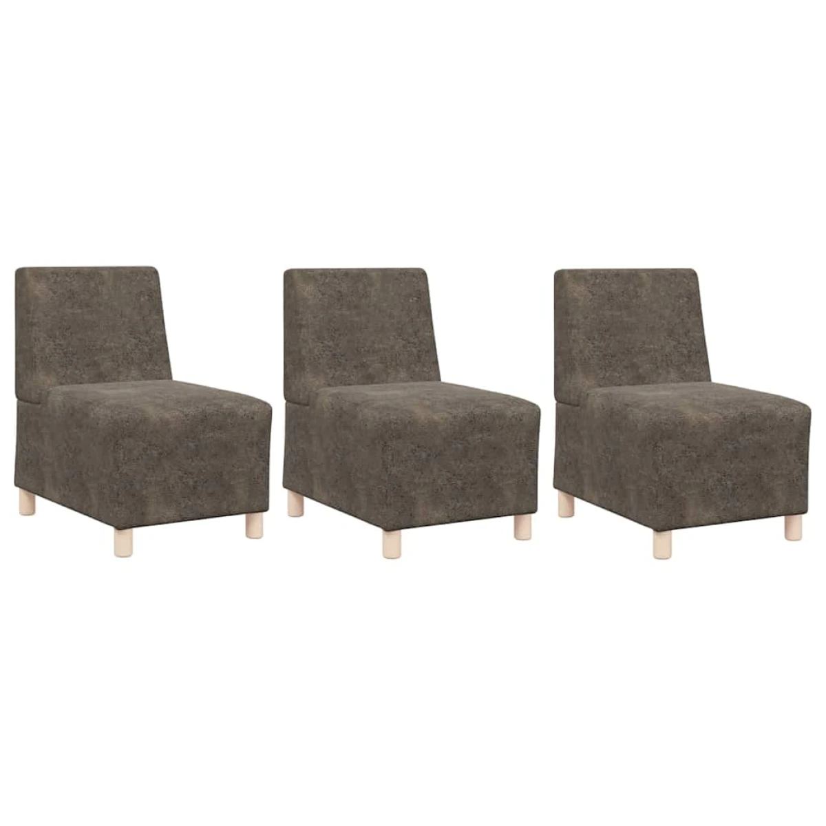 vidaXL VidaXL Sofa Chair 55x74x82cm Faux Suede LivingRoom - Sofa