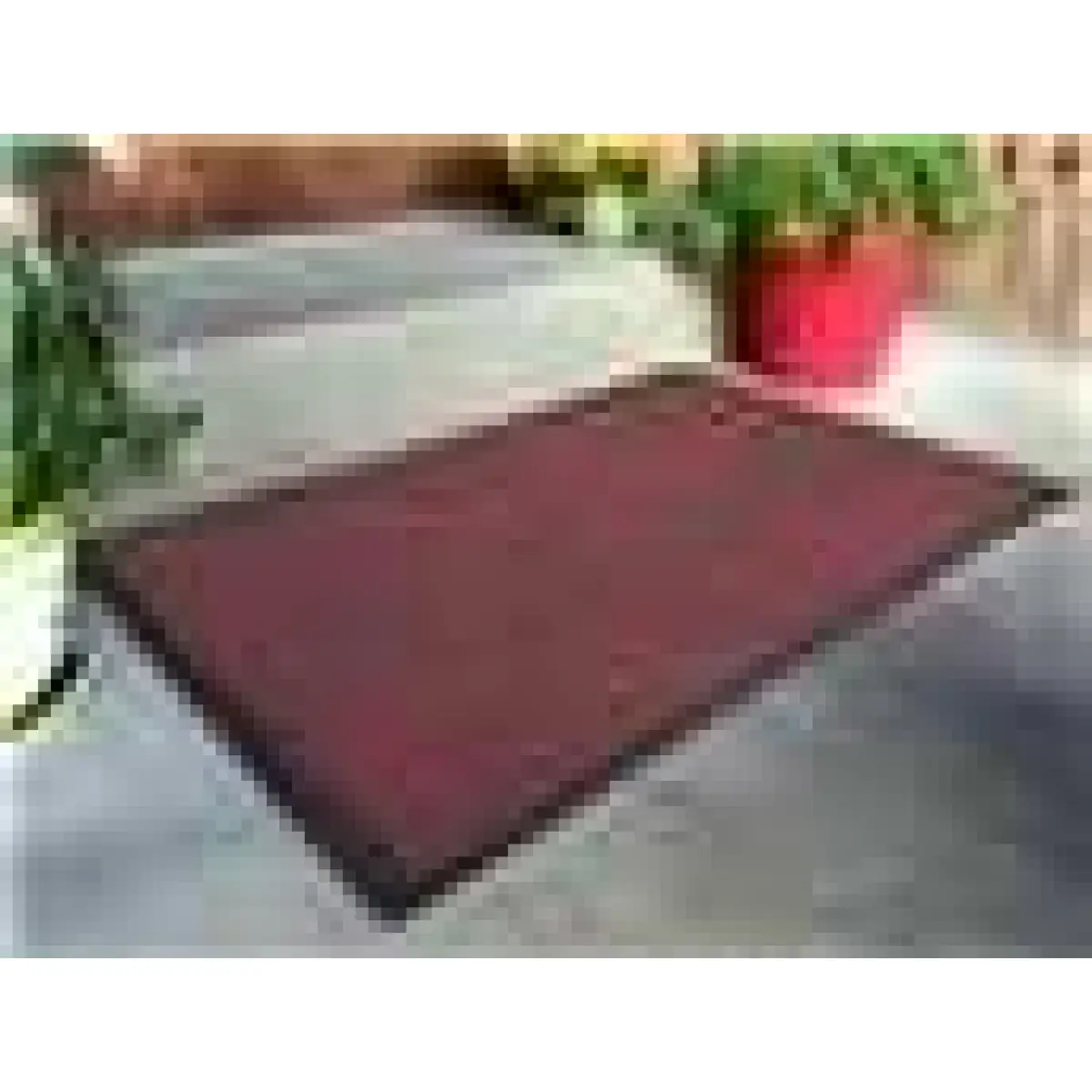 Un-Branded BARRIER MAT RED 60 X 80 - Rug