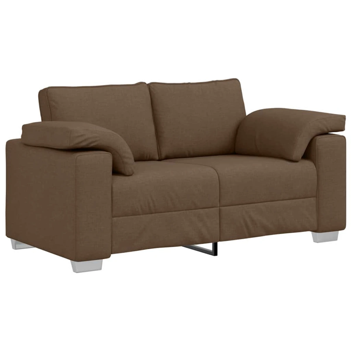 vidaXL vidaXL Sofa 160 x 77 x 82 cm Brown Cushioned Home - Sofa