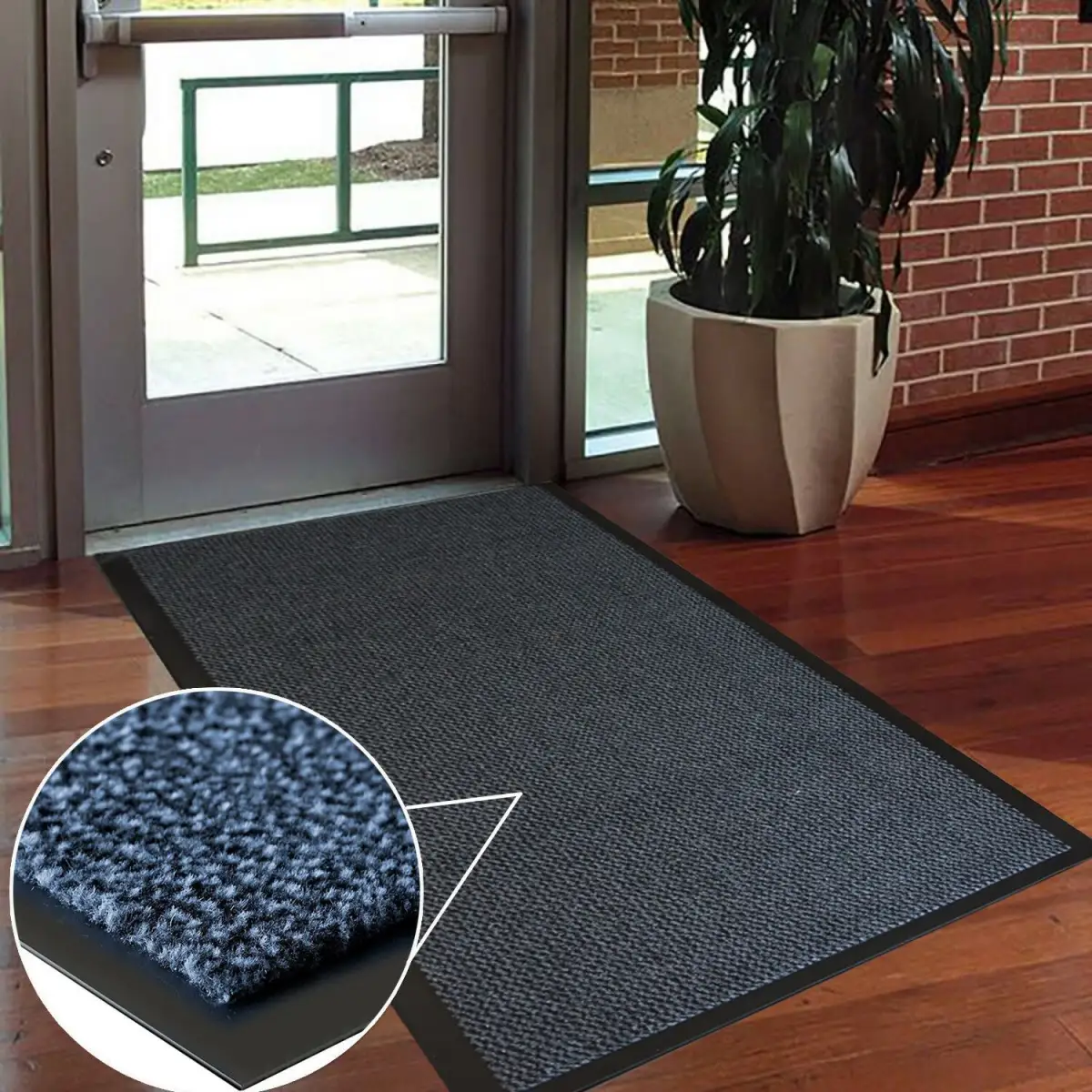 Un-Branded 60 X 120 BLUE BARRIER MAT - Rug