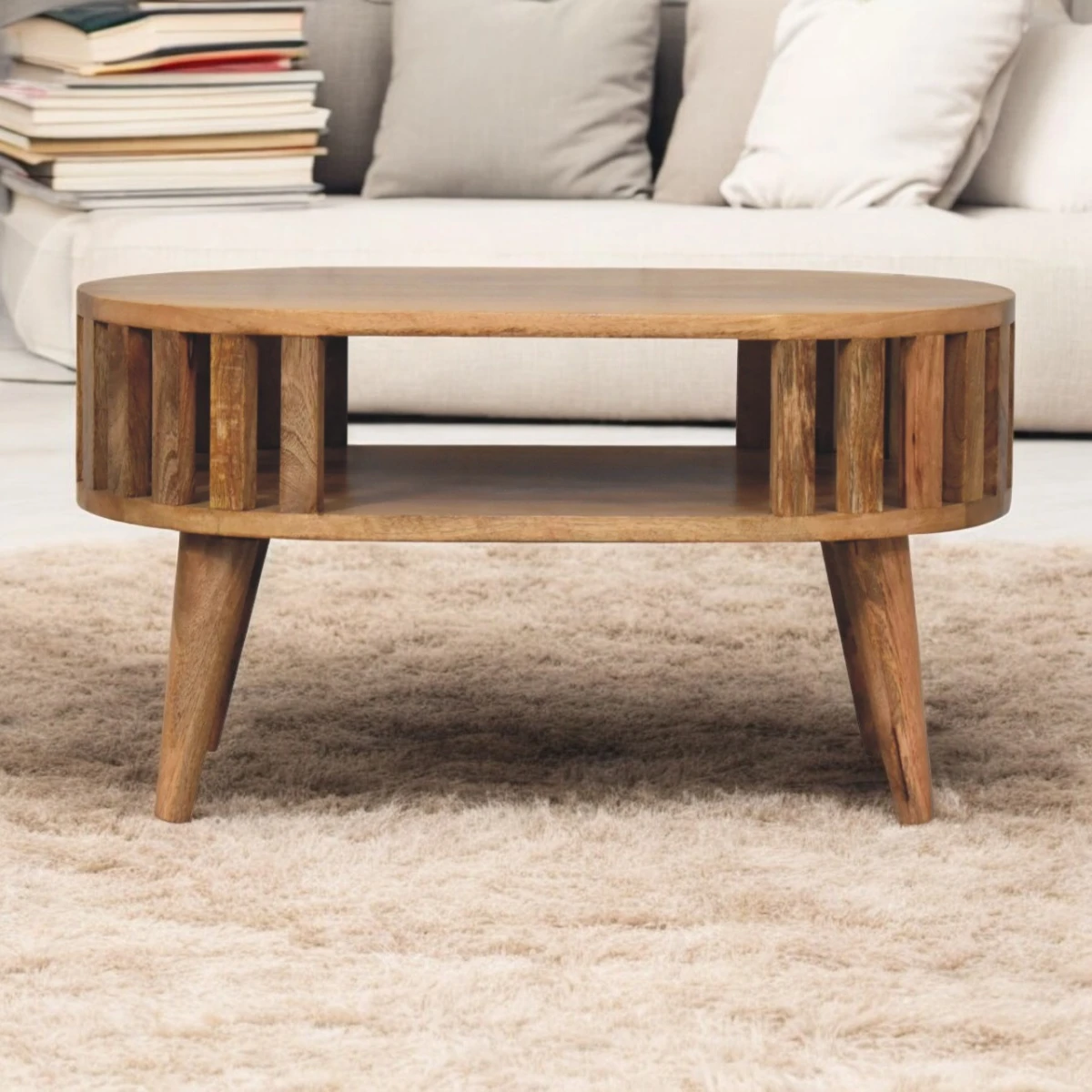 Artisan Furniture Artisan Coffee Table Mini Mango Wood Japandi Room - Coffee Table
