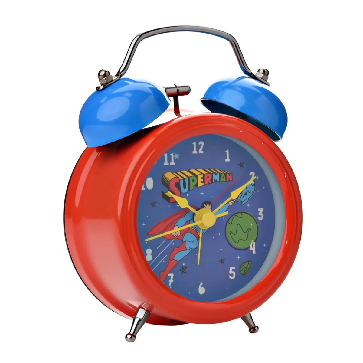 Widdop Wm.Widdop Superman Bell Alarm Clock WB100 - Clock