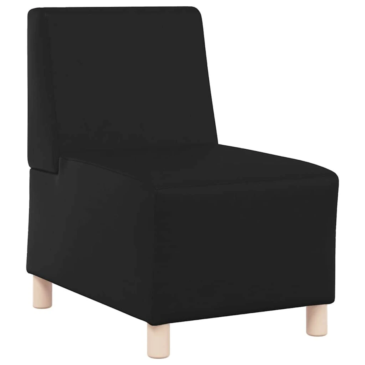 VidaXL Armless Sofa 55x74x82cm Faux Leather Living Room by vidaXL