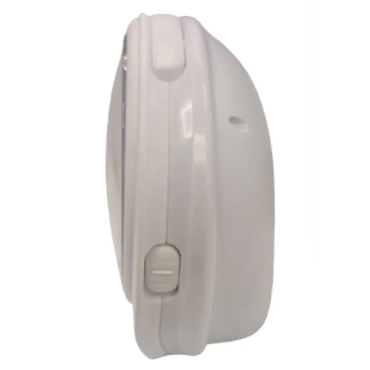 Acctim Acctim Jefferson Silent Sweep, Crescendo and Light features Bedside Alarm Clock in White - 16482 - Clock