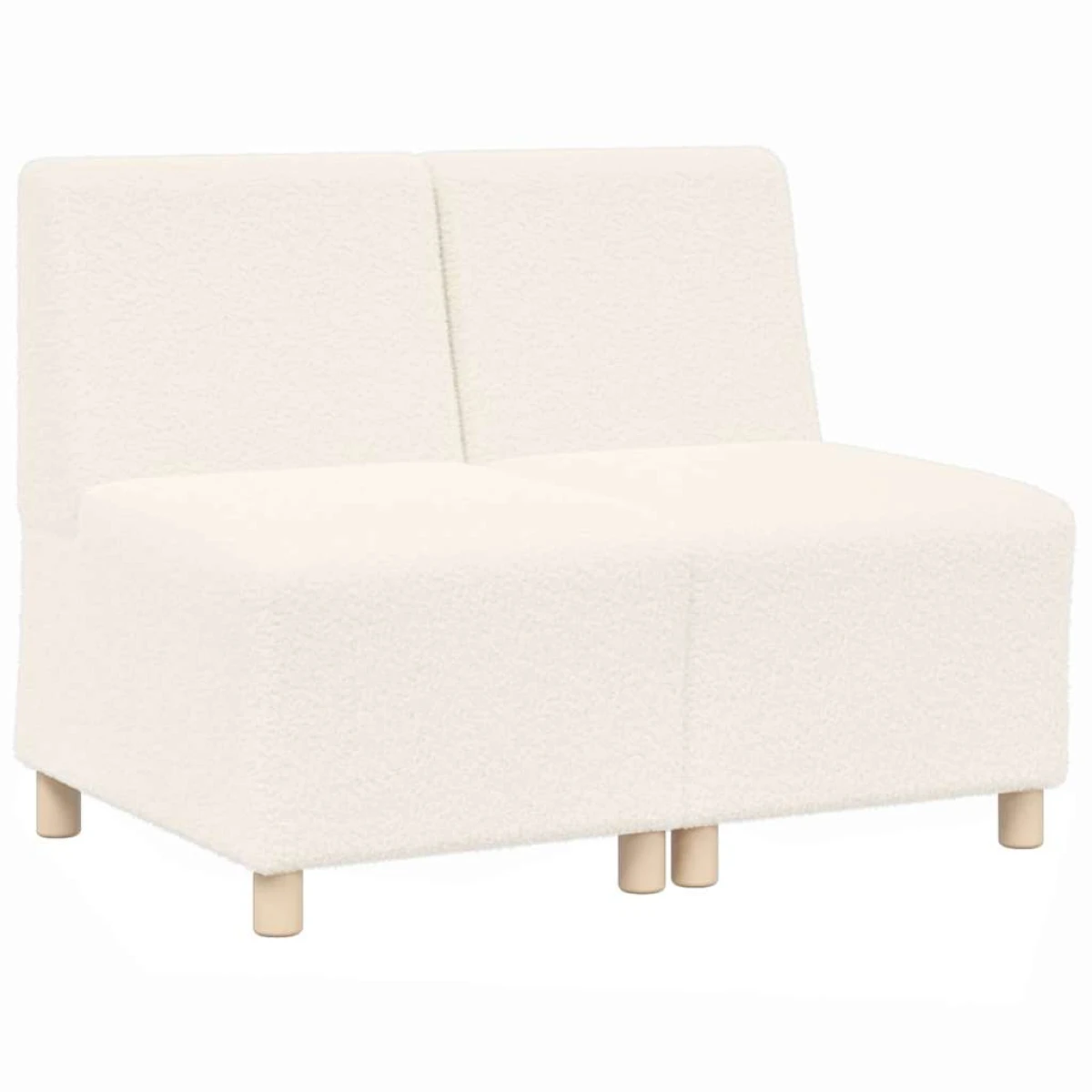VidaXL Modular Sofa Unit 55x74x82cm Corduroy Armless Home by vidaXL