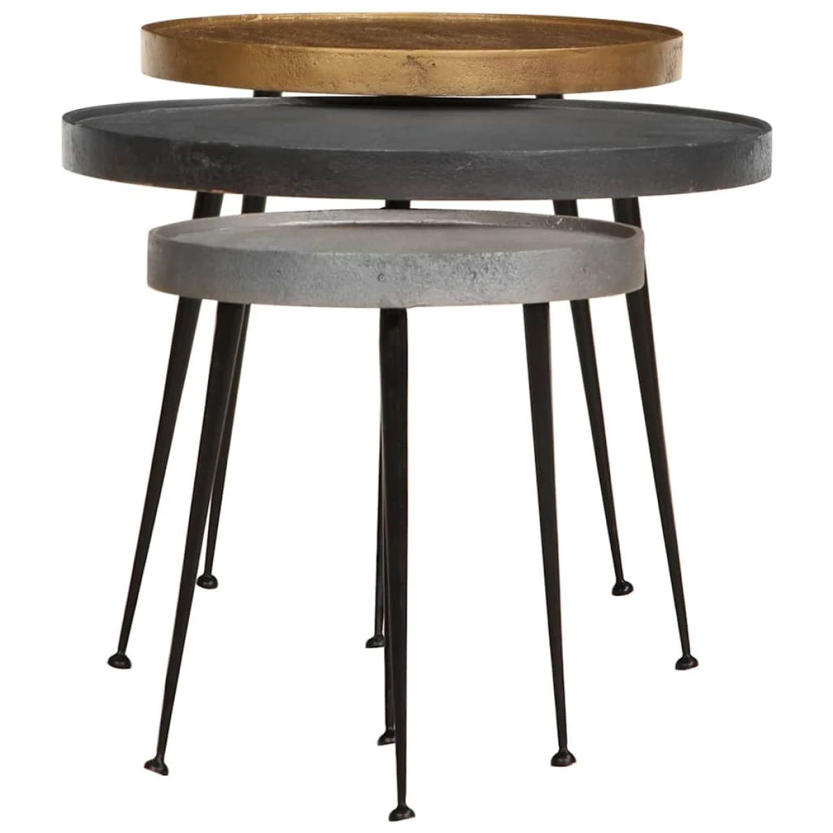 vidaXL VidaXL Coffee Table Set 3Pcs Engineered Wood - Coffee Table