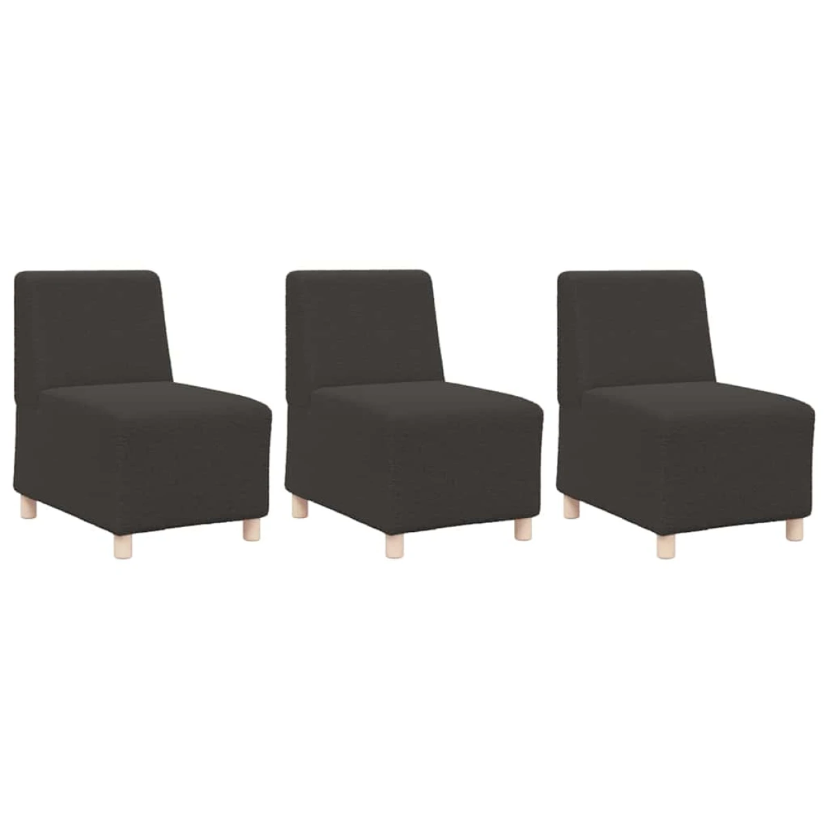 vidaXL VidaXL Modular Sofa Armless 55 x 74 x 82 cm Corduroy Home - Sofa