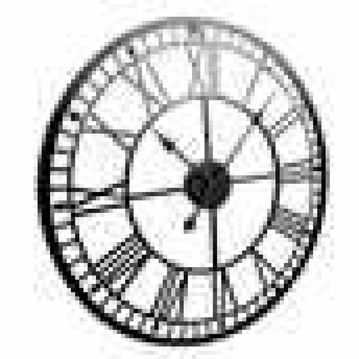 Un-Branded DOUBLE EDGE 60CM CLOCK - Clock