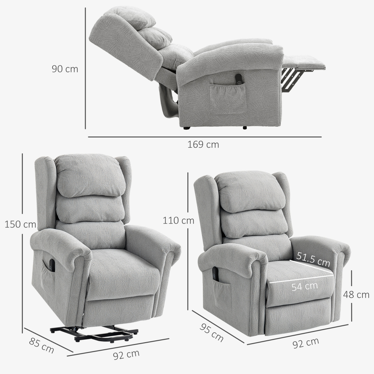Riser Recliner Chair - from N/A