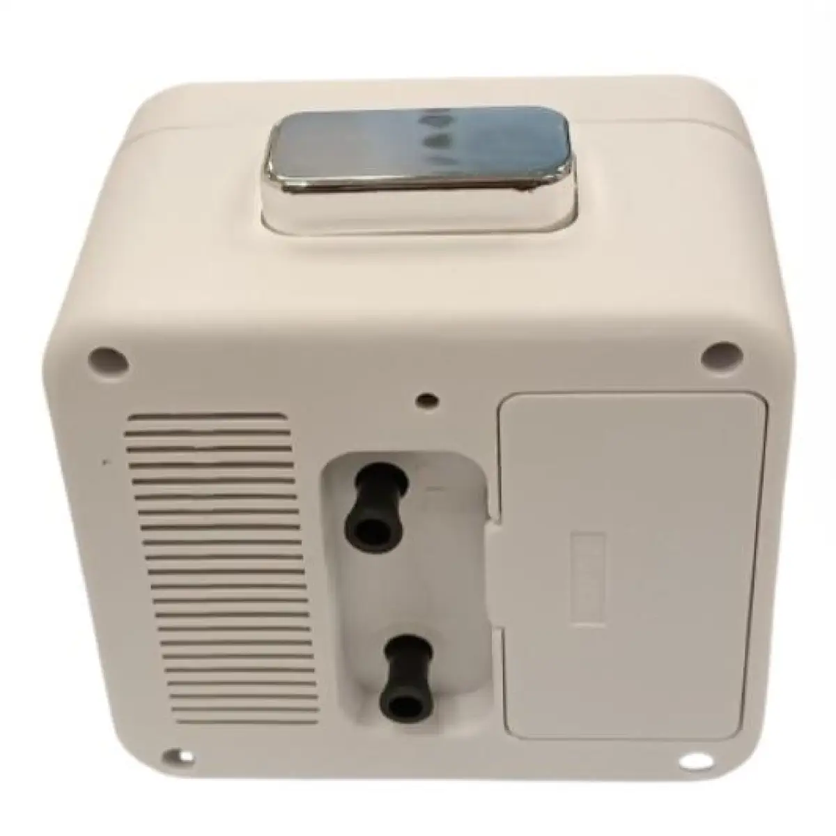 Acctim Acctim Parker Non-Ticking Sweep Loud Bell Alarm Clock in White - 16462 - Clock
