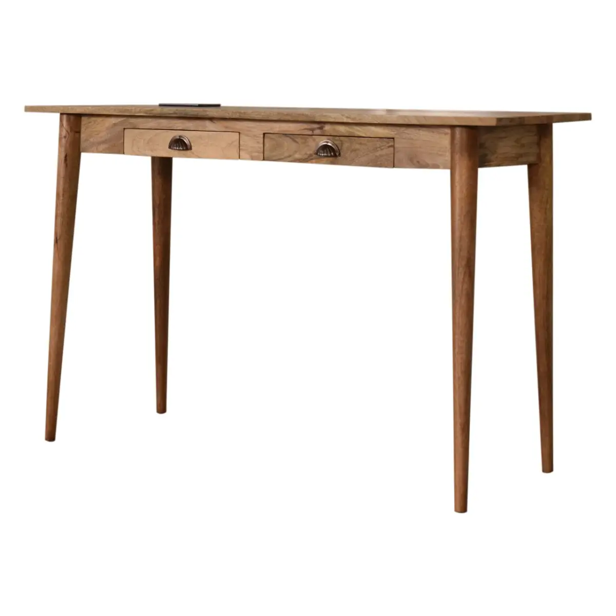 Artisan Furniture Artisan Furniture 2 Drawer Cable Writing Desk, Brown Color - Desk